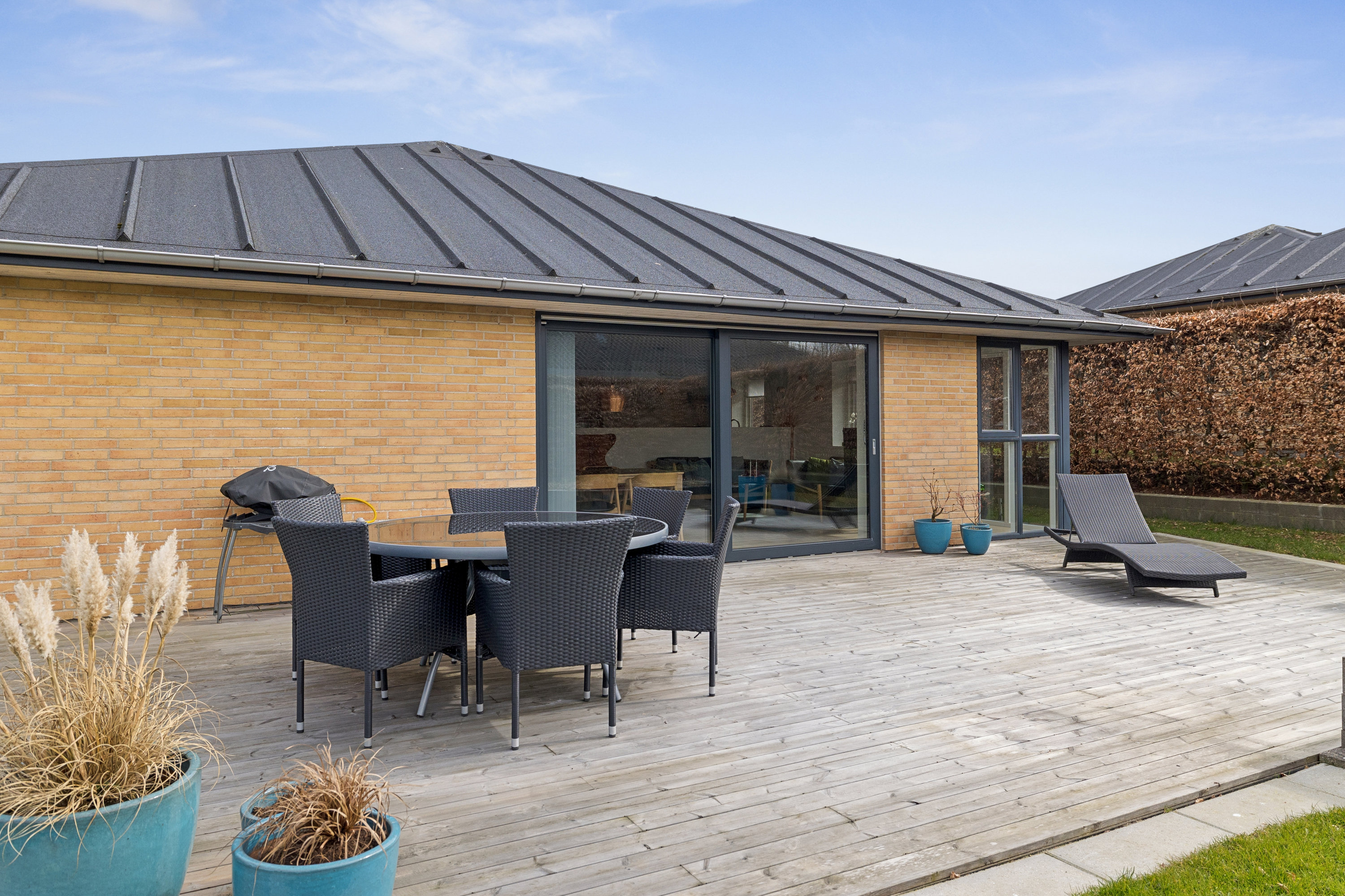 Fremhævet terrasse billede i fuldskærmstilstand. Billede af Johannelunden 16, Virring, 8660 Skanderborg
