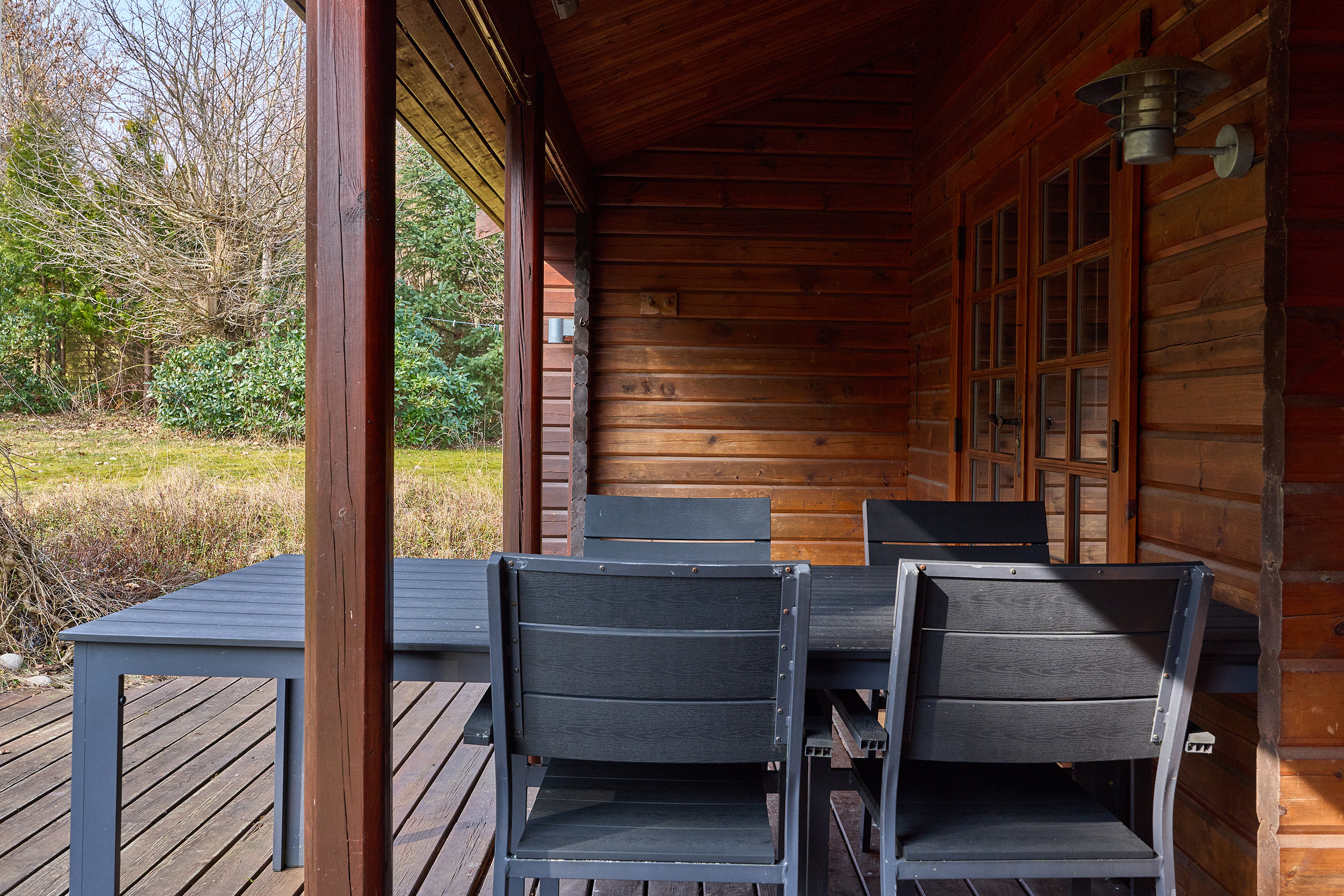 Fremhævet terrasse billede i fuldskærmstilstand. Billede af Egernvej 26, 3210 Vejby