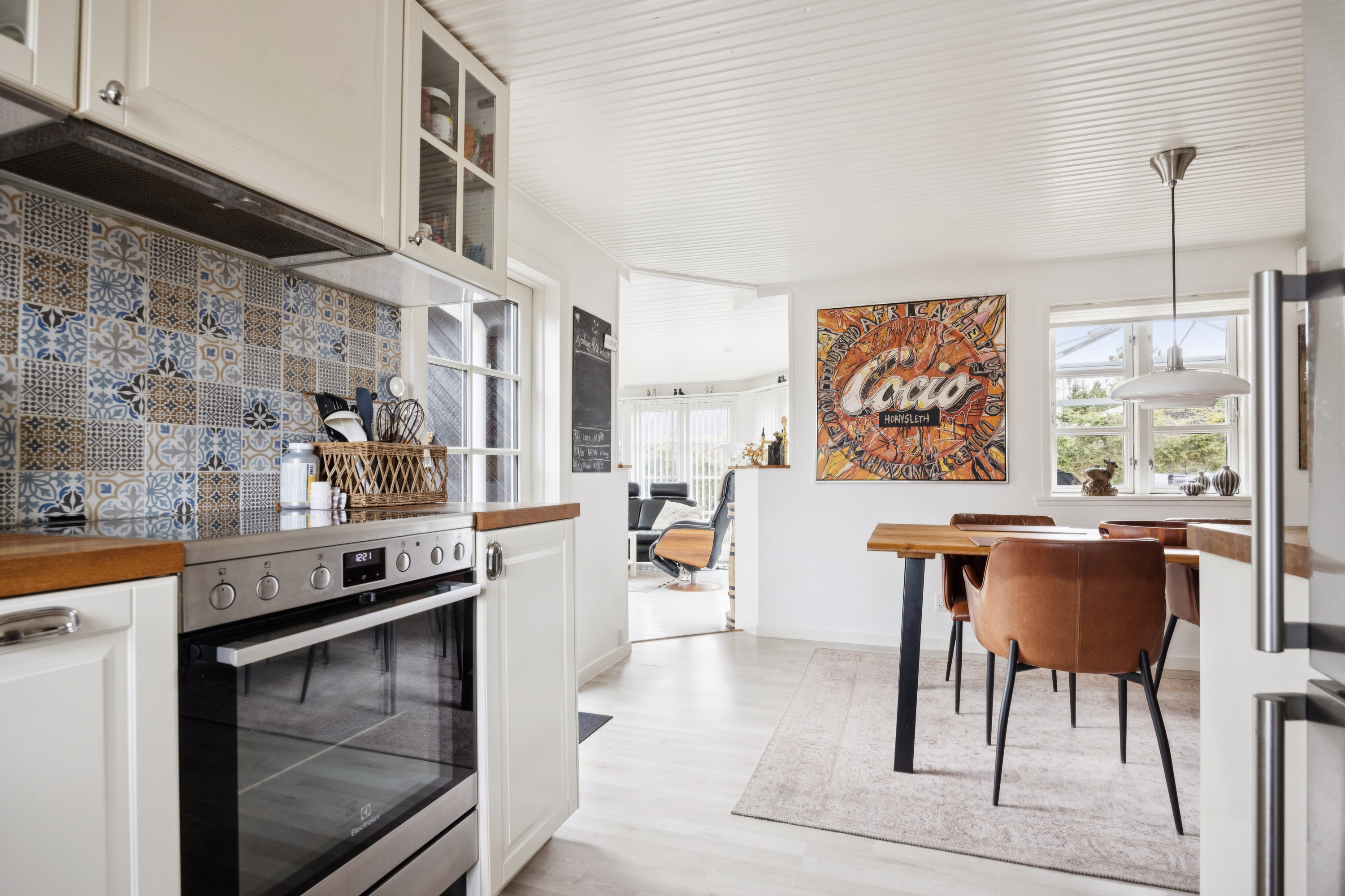 Fremhævet køkken billede i fuldskærmstilstand. Billede af Torndalstrand 24, 9370 Hals