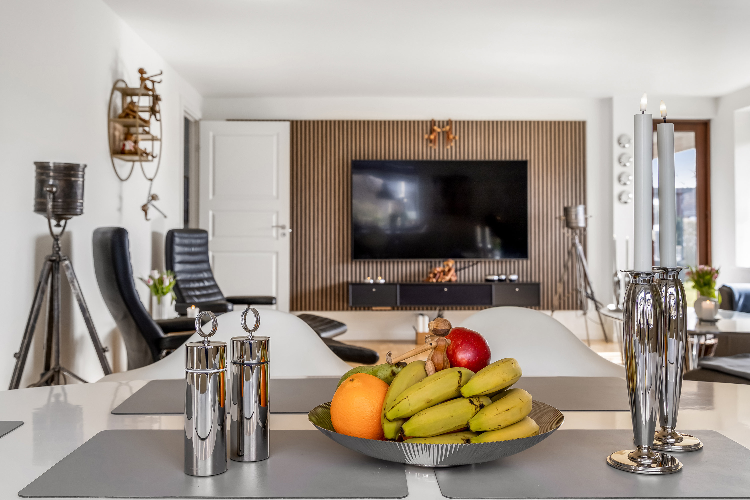 Fremhævet stue billede i fuldskærmstilstand. Billede af Arent Hansens Vej 24, Smidstrup, 3250 Gilleleje