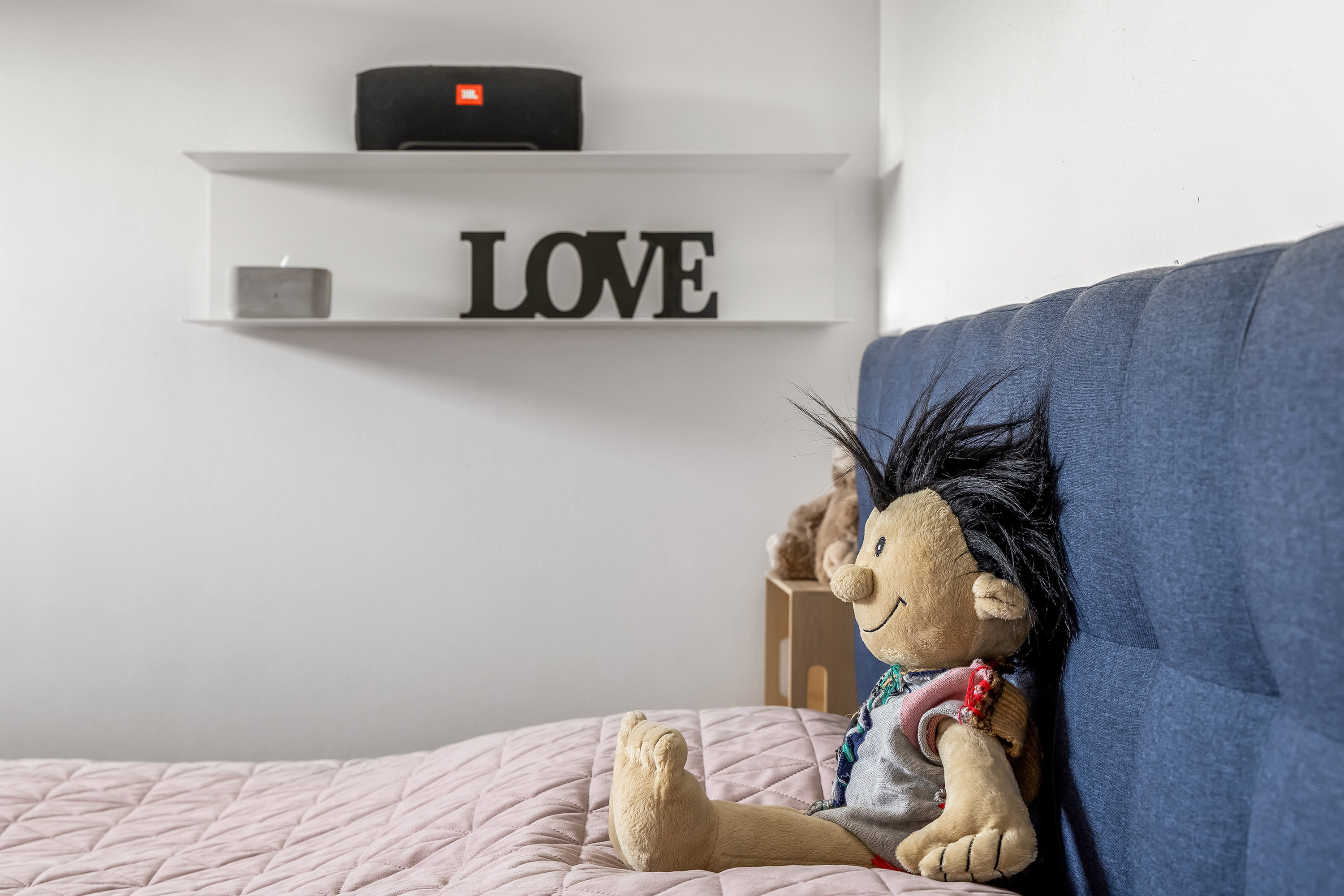 Fremhævet soveværelse billede i fuldskærmstilstand. Billede af Arent Hansens Vej 24, Smidstrup, 3250 Gilleleje