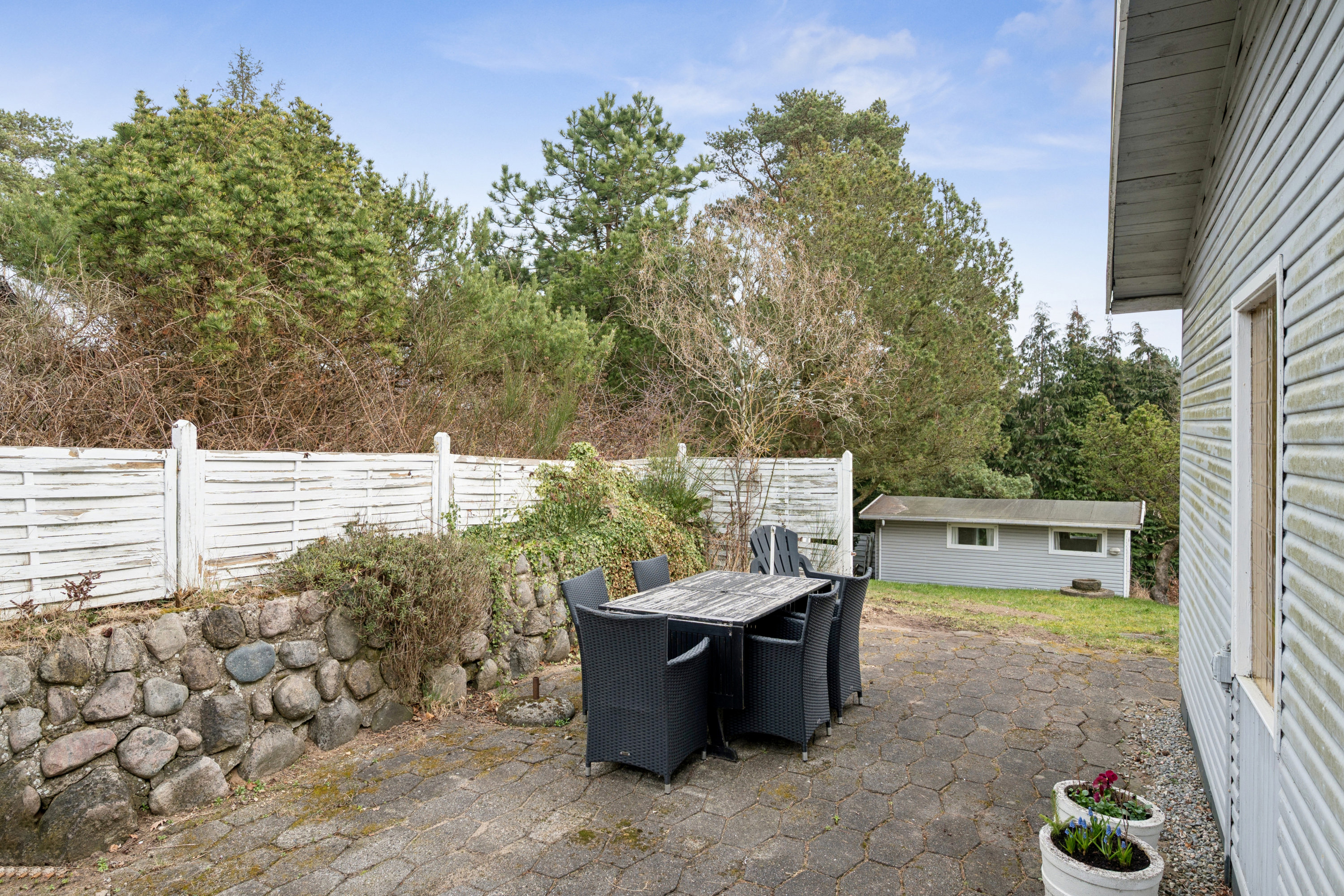 Fremhævet terrasse billede i fuldskærmstilstand. Billede af Klithøj 20, Dejret Klit, 8420 Knebel