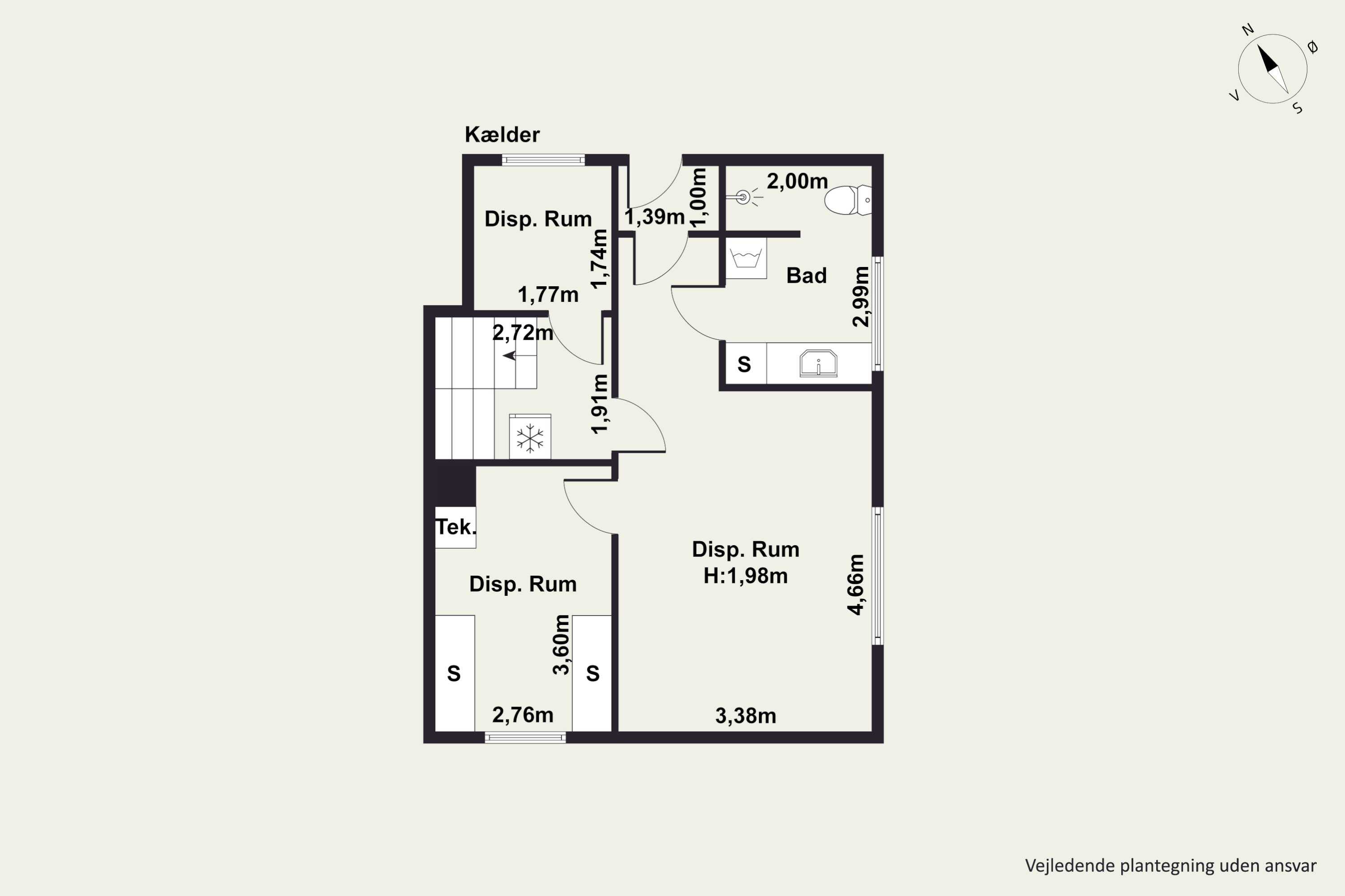 Plantegninger billede af Elmevænget 7, 4600 Køge