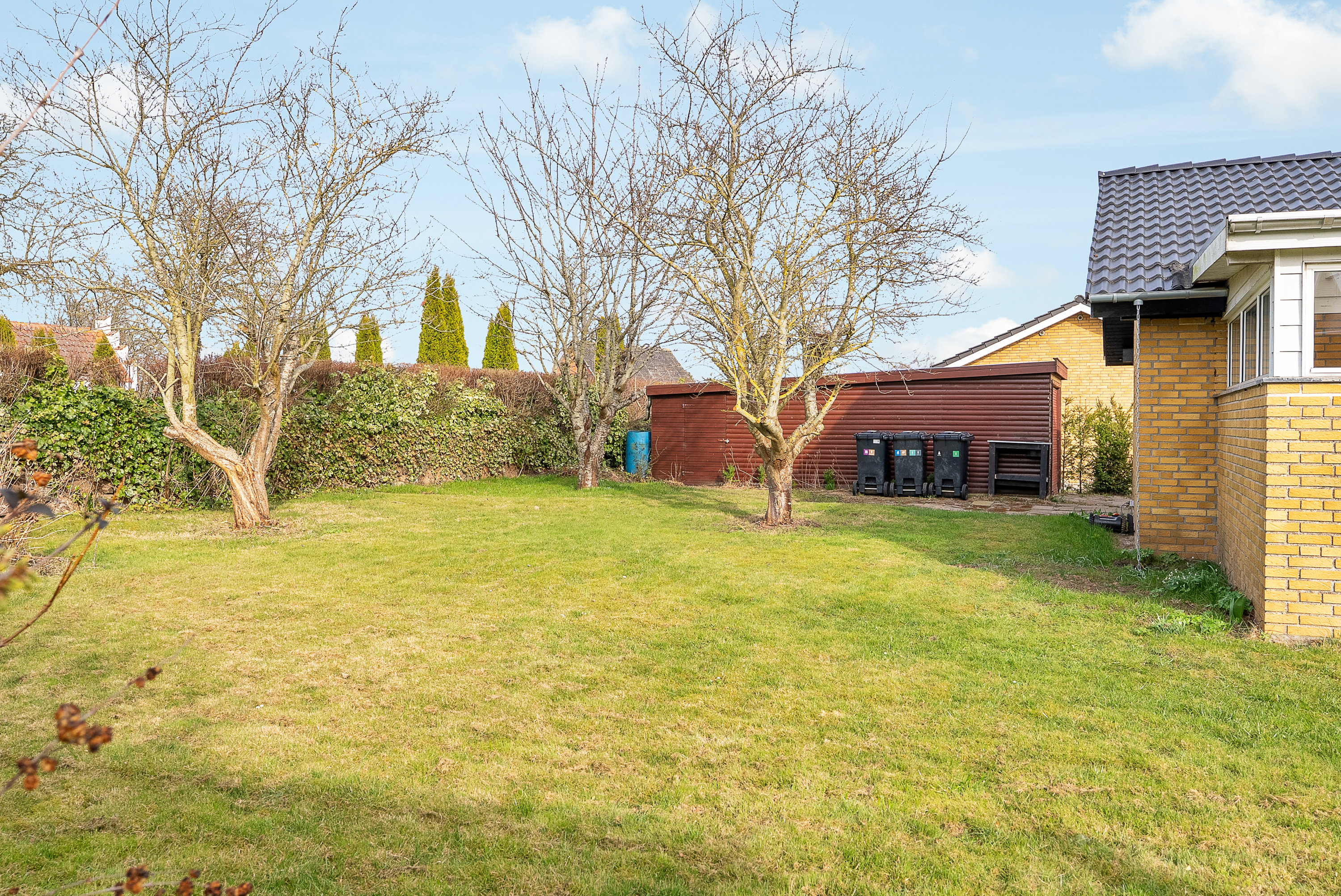 Fremhævet baghave billede i fuldskærmstilstand. Billede af Anneksvænget 3, Næsbyhoved-Broby, 5270 Odense N