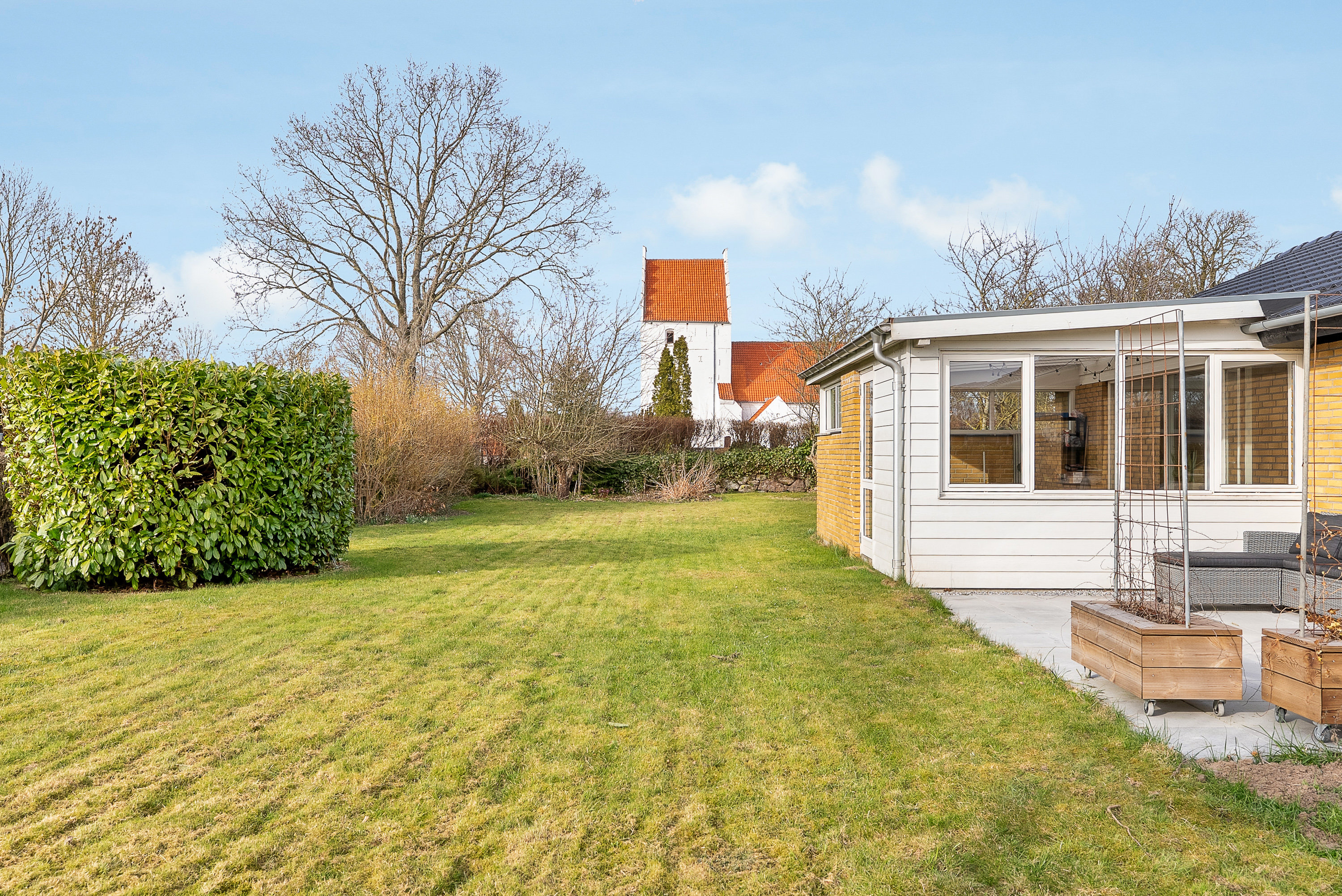 Fremhævet have billede i fuldskærmstilstand. Billede af Anneksvænget 3, Næsbyhoved-Broby, 5270 Odense N