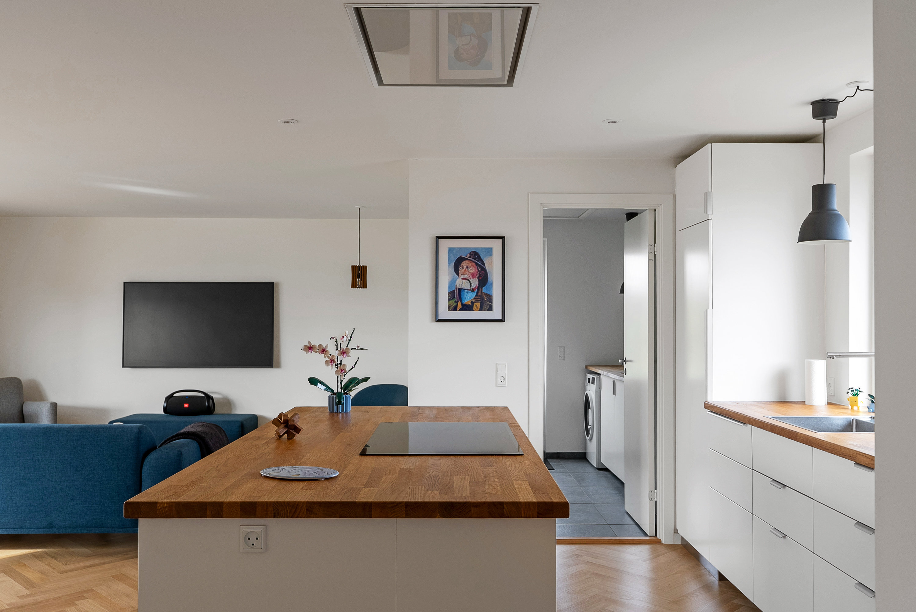 Fremhævet køkken billede i fuldskærmstilstand. Billede af Anneksvænget 3, Næsbyhoved-Broby, 5270 Odense N