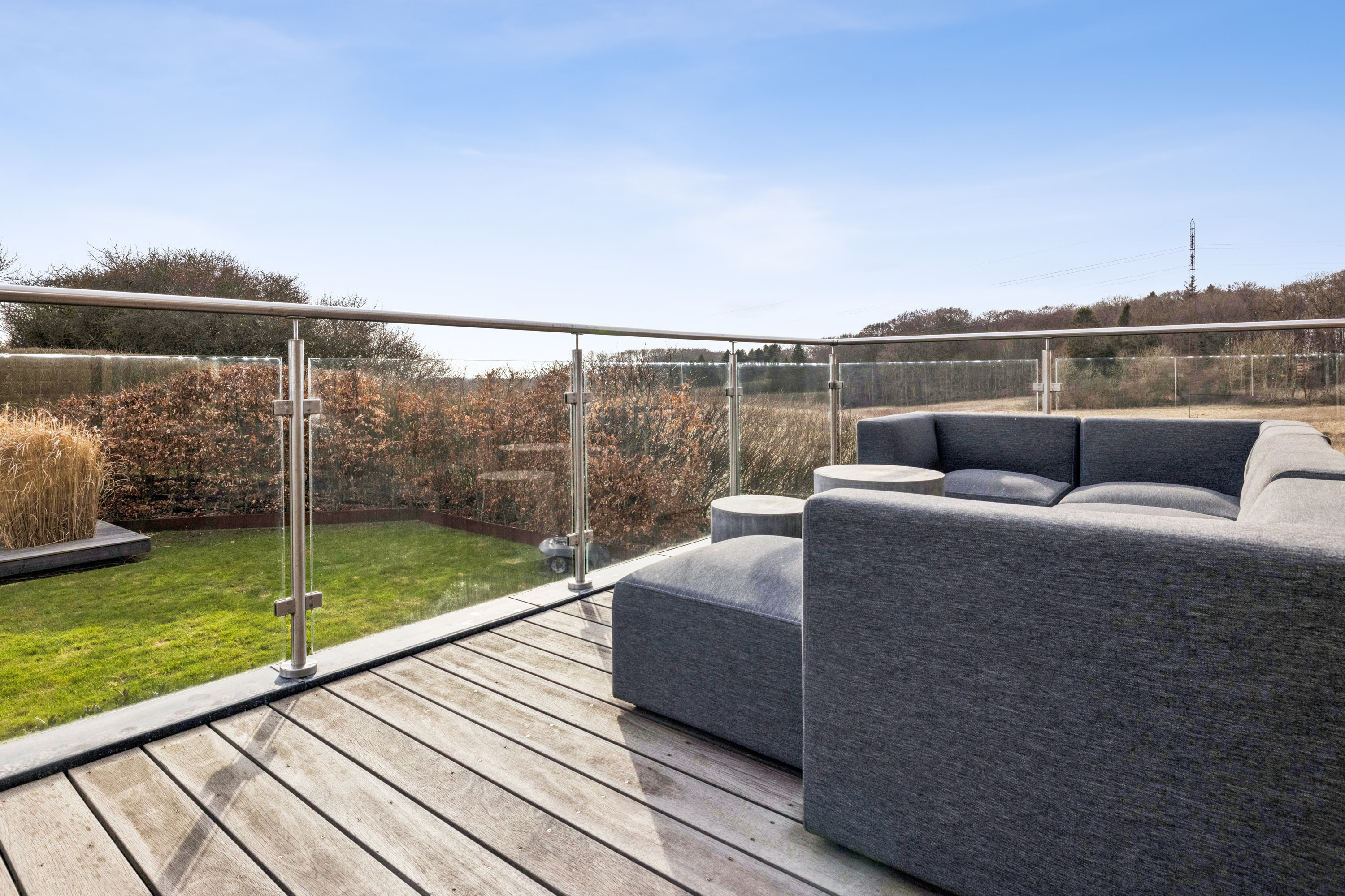 Fremhævet terrasse billede i fuldskærmstilstand. Billede af Tronkærlund 40, 8541 Skødstrup