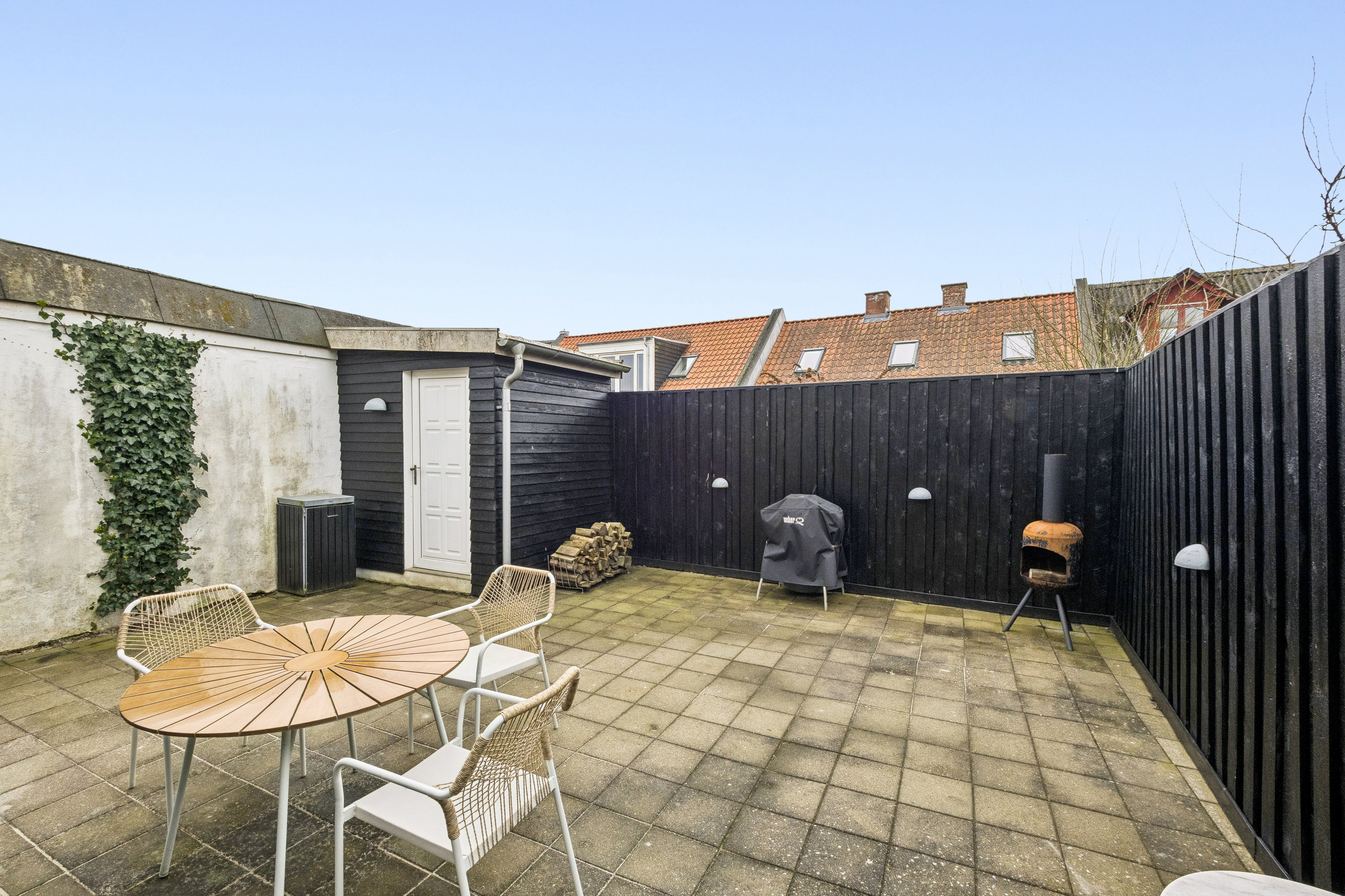 Fremhævet terrasse billede i fuldskærmstilstand. Billede af Bryggergade 6B, 7900 Nykøbing M