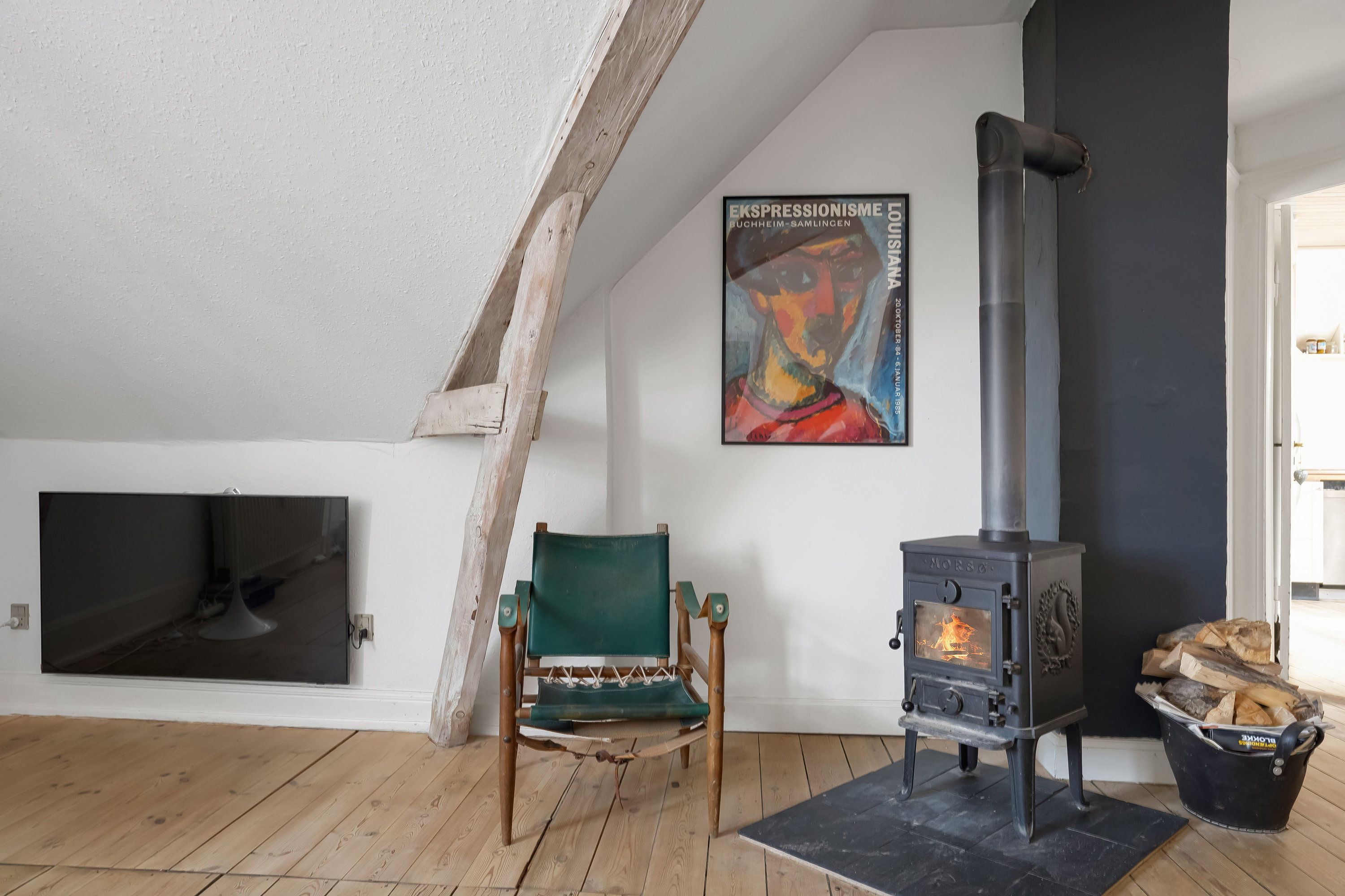 Fremhævet stue billede i fuldskærmstilstand. Billede af Lahnsgade 30A, 2. tv., 5000 Odense C