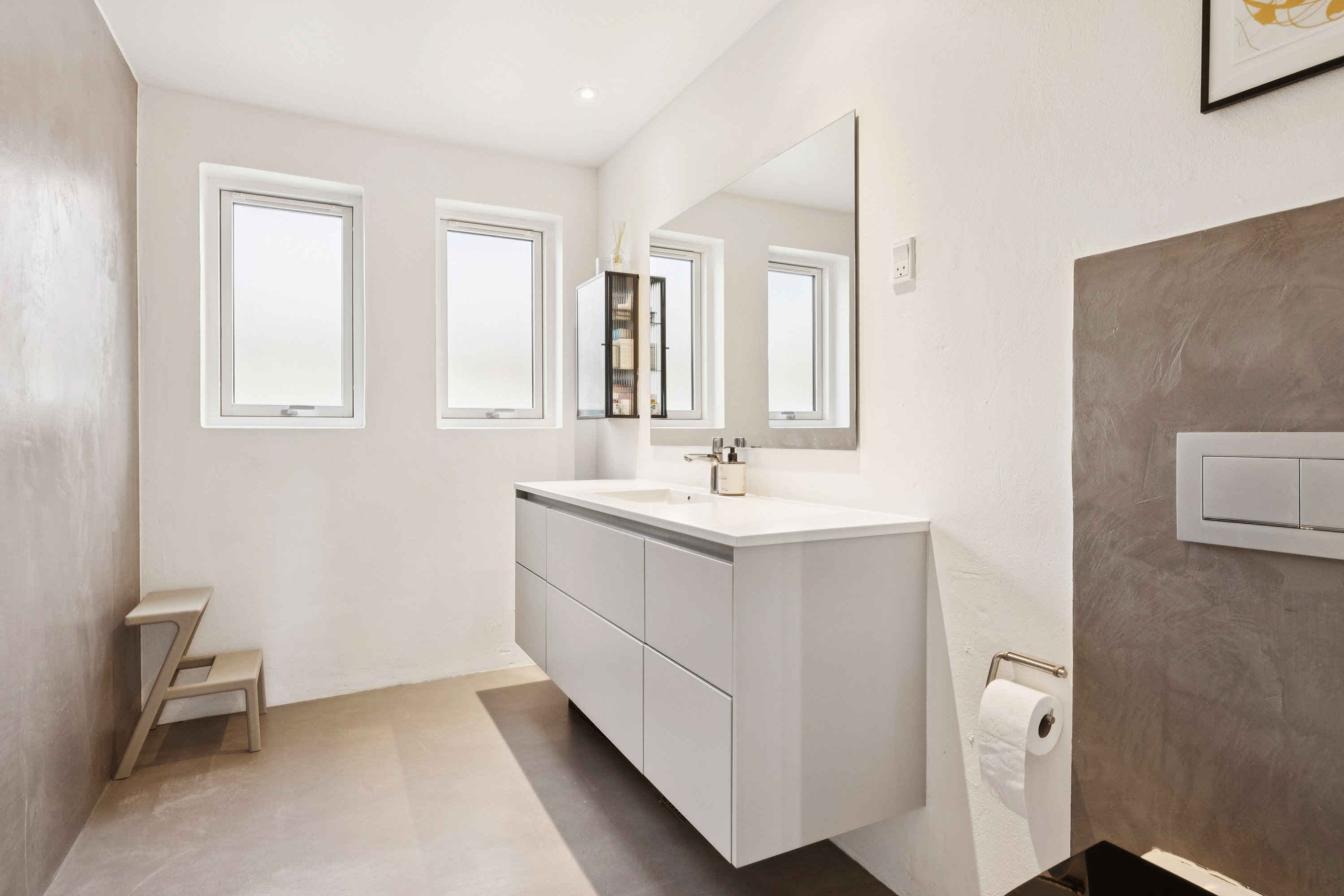 Fremhævet badeværelse billede i fuldskærmstilstand. Billede af Terosevej 6, 8541 Skødstrup