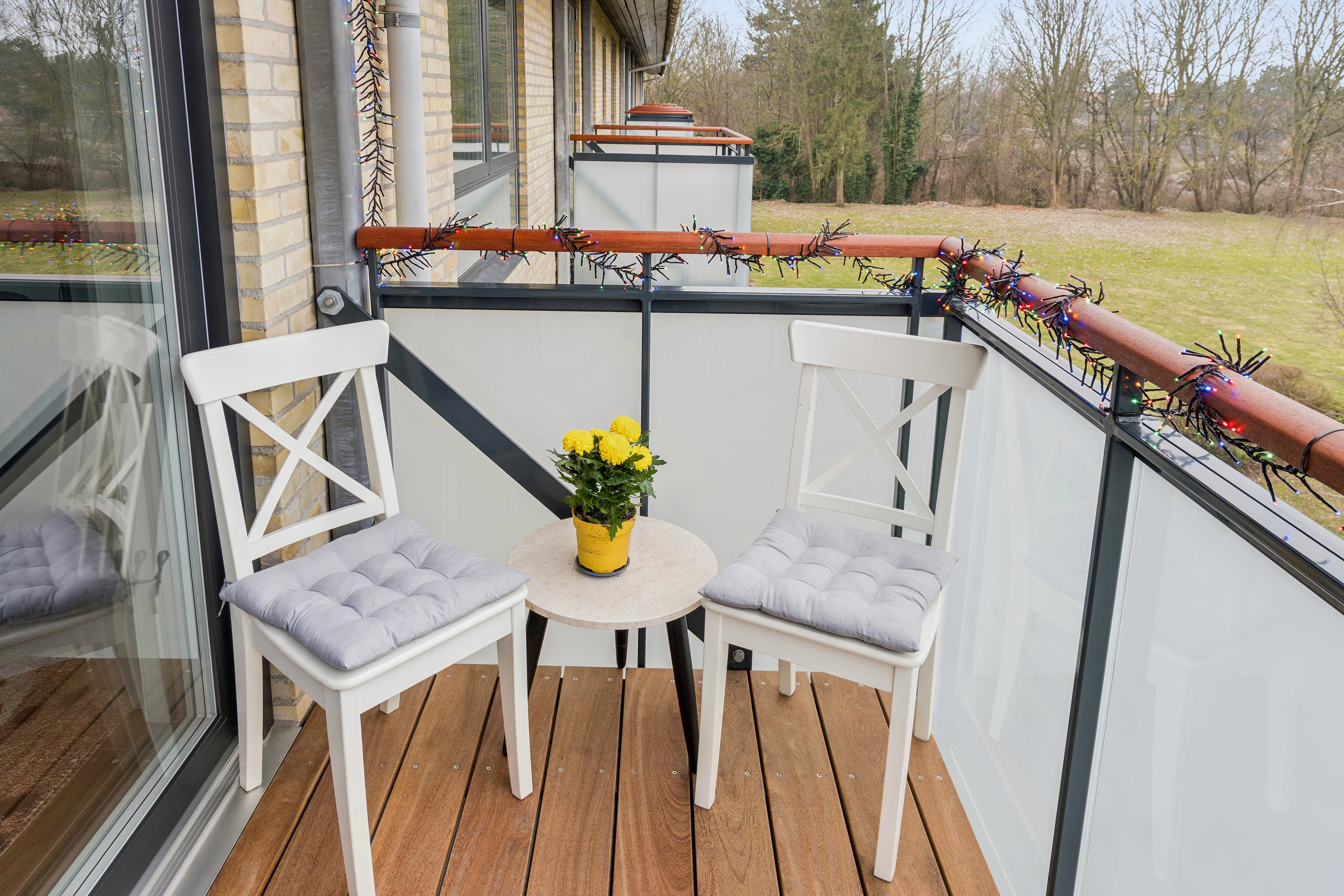 Fremhævet altan billede i fuldskærmstilstand. Billede af Brøndbyvestervej 68A, 2. 1., 2605 Brøndby