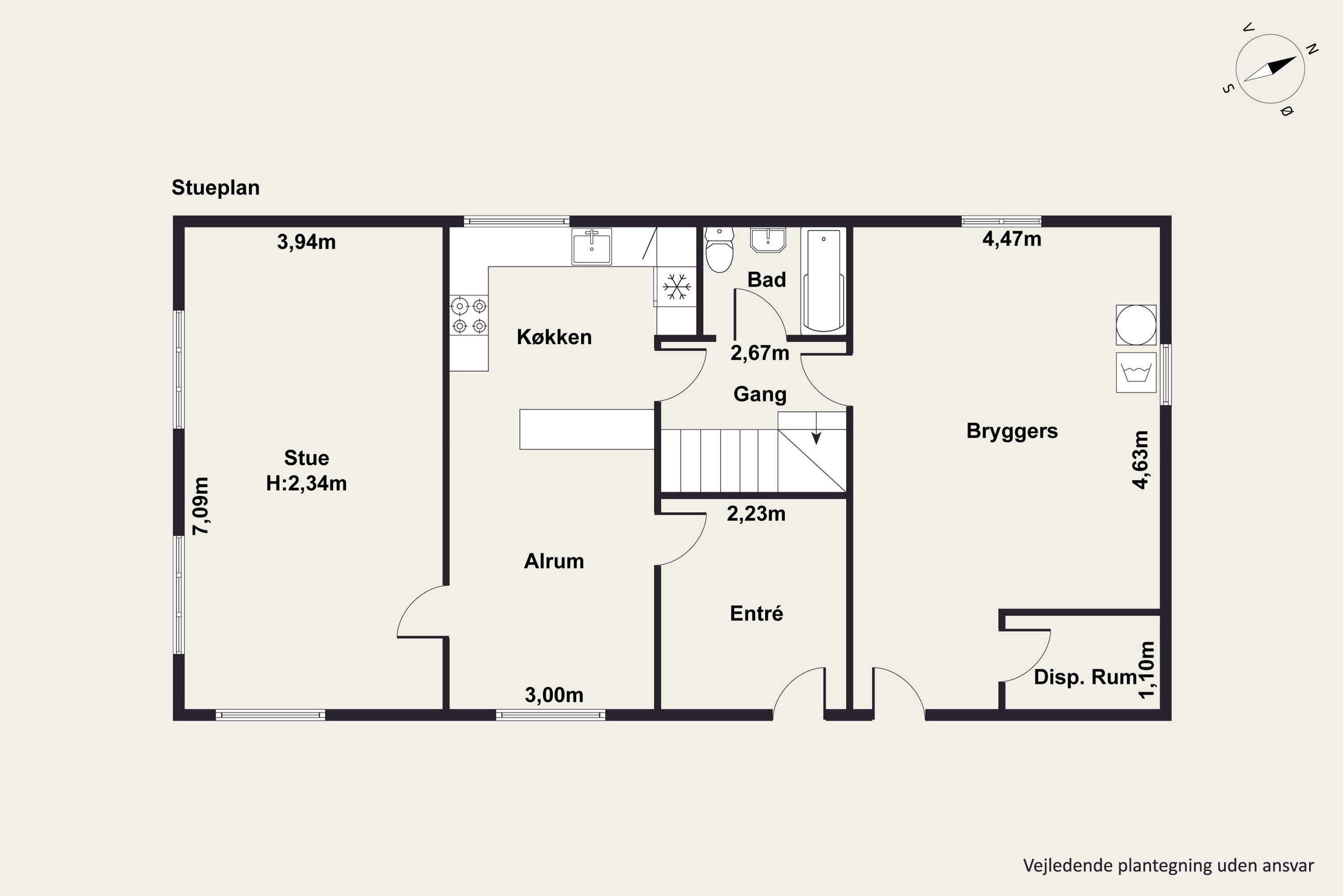 Plantegninger billede af Torslundevej 150, Torslunde, 2635 Ishøj
