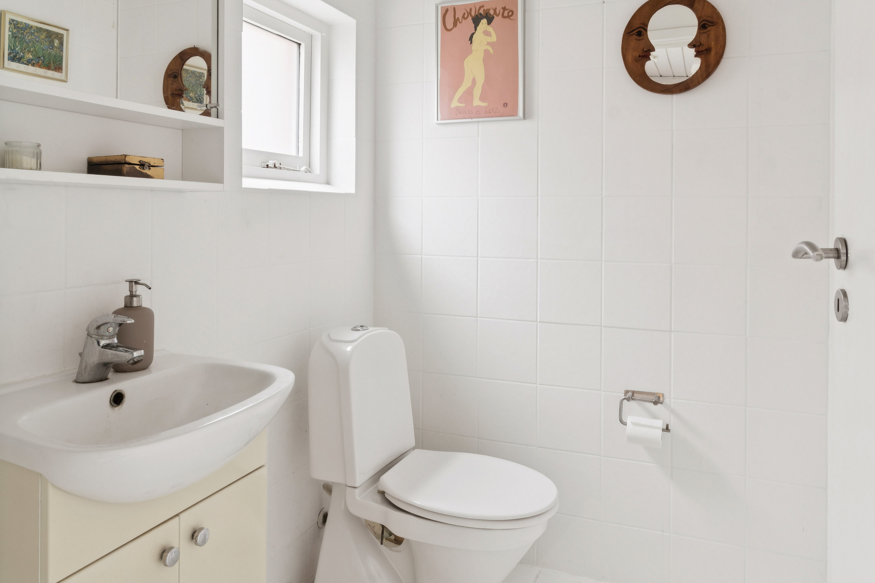 Fremhævet badeværelse billede i fuldskærmstilstand. Billede af Nøddehegnet 5, 8220 Brabrand