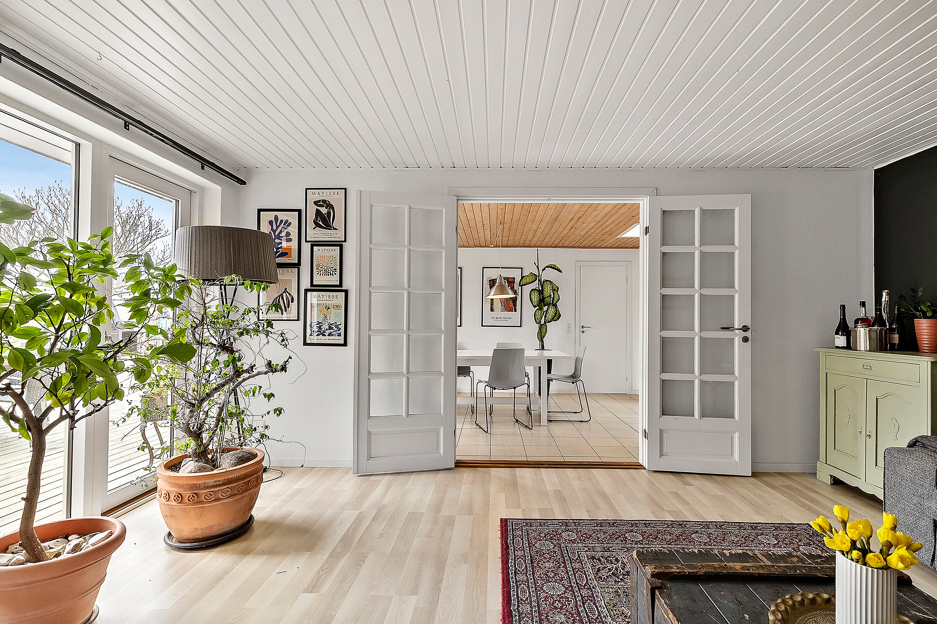 Fremhævet stue billede i fuldskærmstilstand. Billede af Mercurvej 80, 8700 Horsens