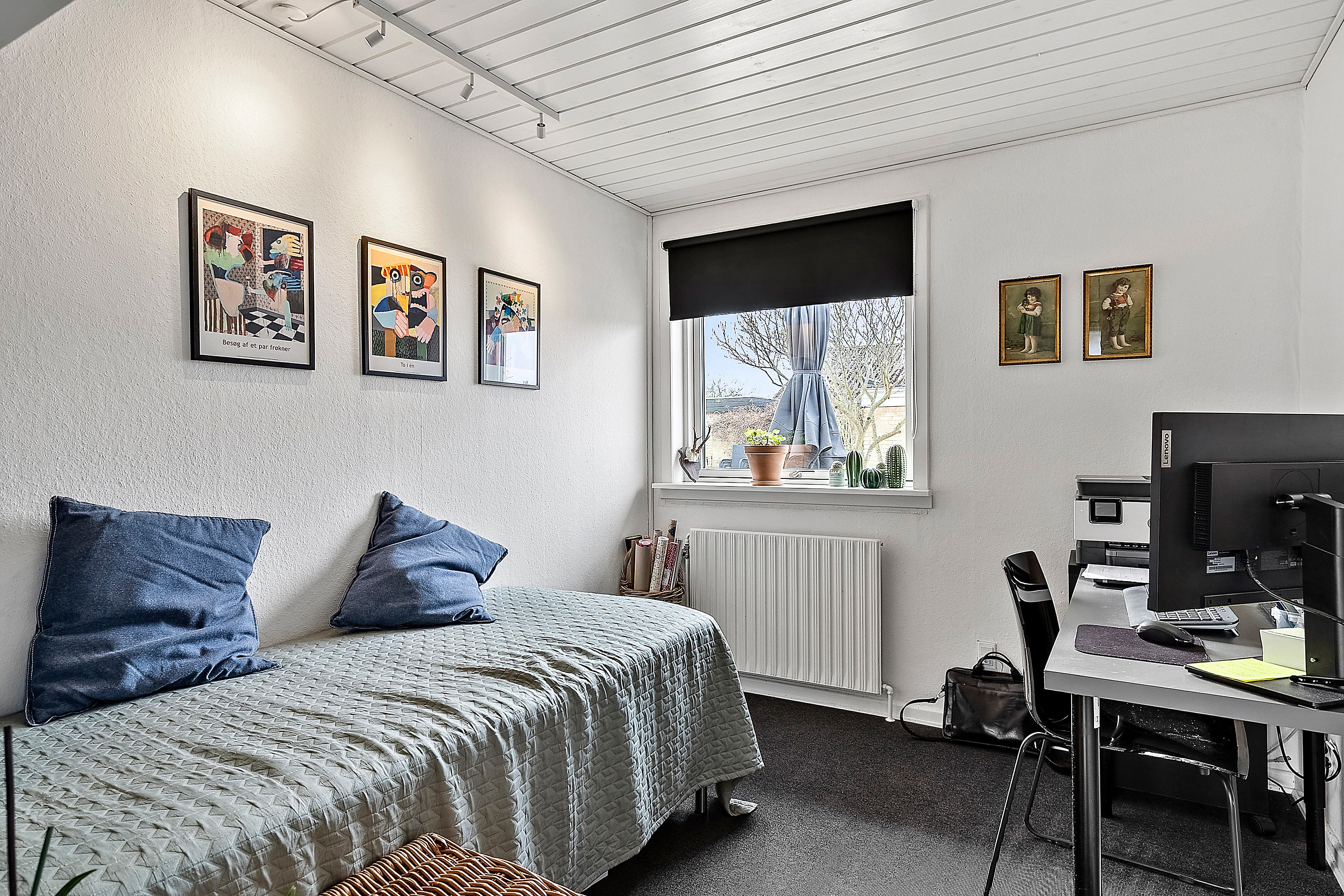 Fremhævet soveværelse billede i fuldskærmstilstand. Billede af Mercurvej 80, 8700 Horsens