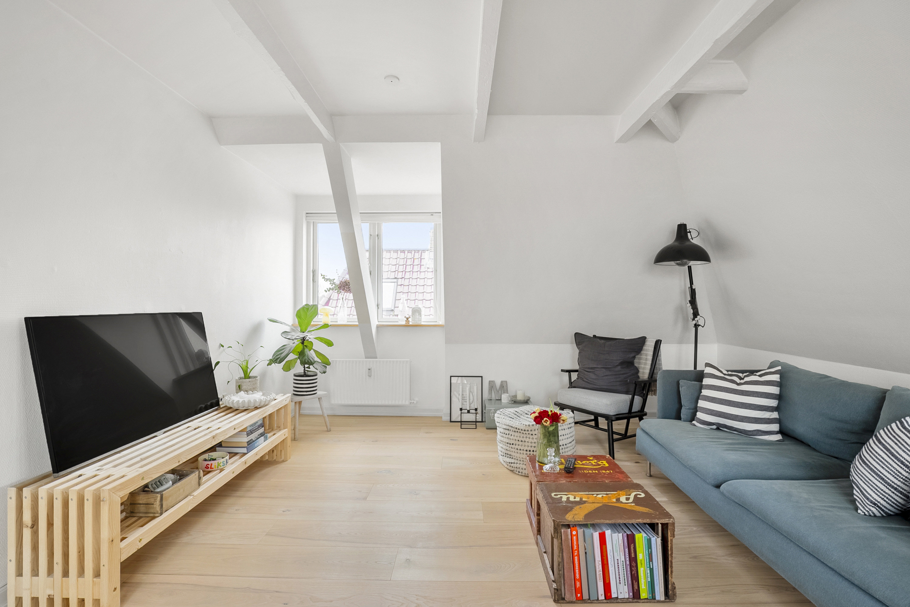 Fremhævet stue billede i fuldskærmstilstand. Billede af Reventlowsvej 14, 2., 5000 Odense C