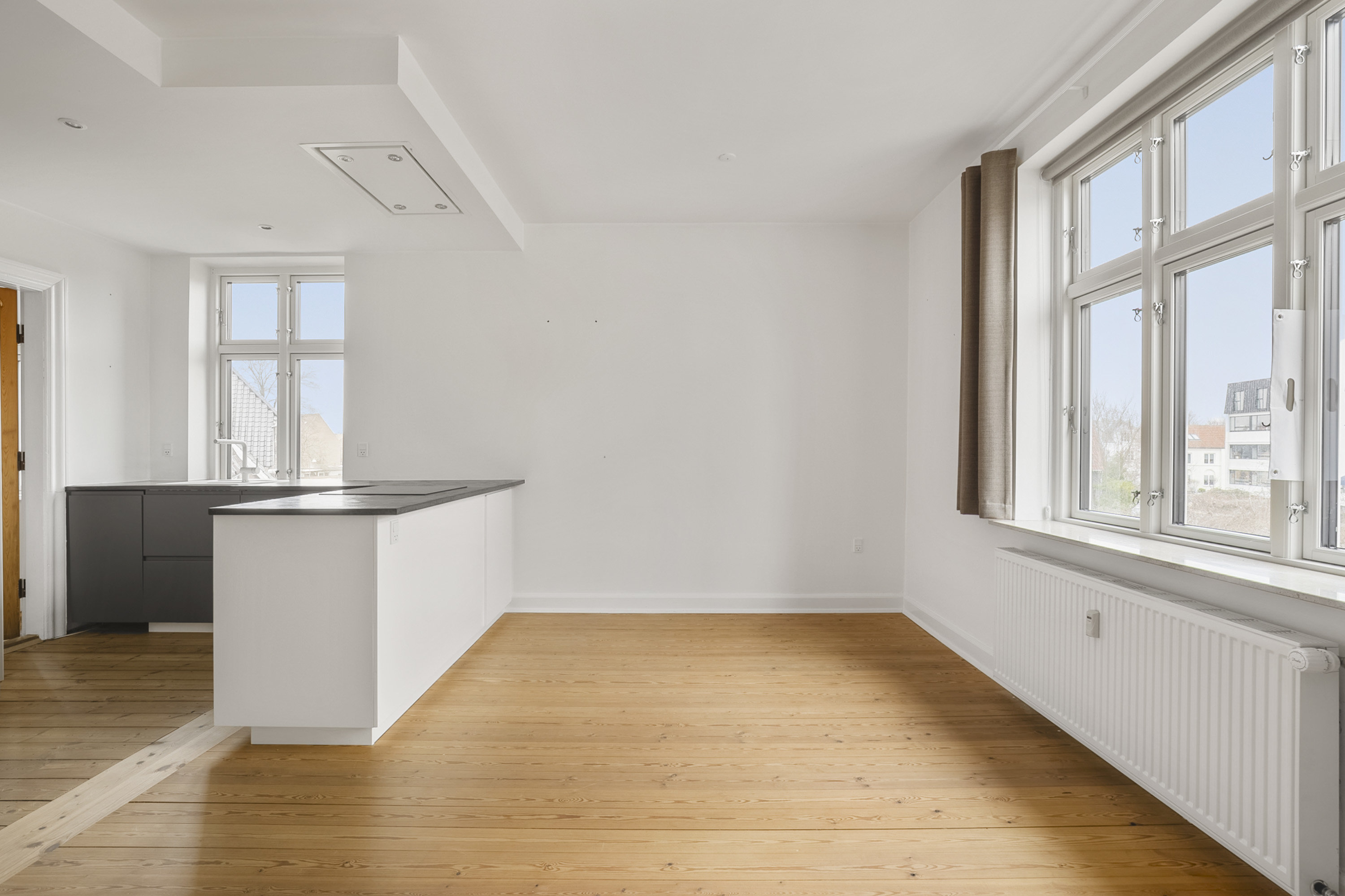 Fremhævet køkken billede i fuldskærmstilstand. Billede af Plumsgade 1, 1. tv., 5000 Odense C