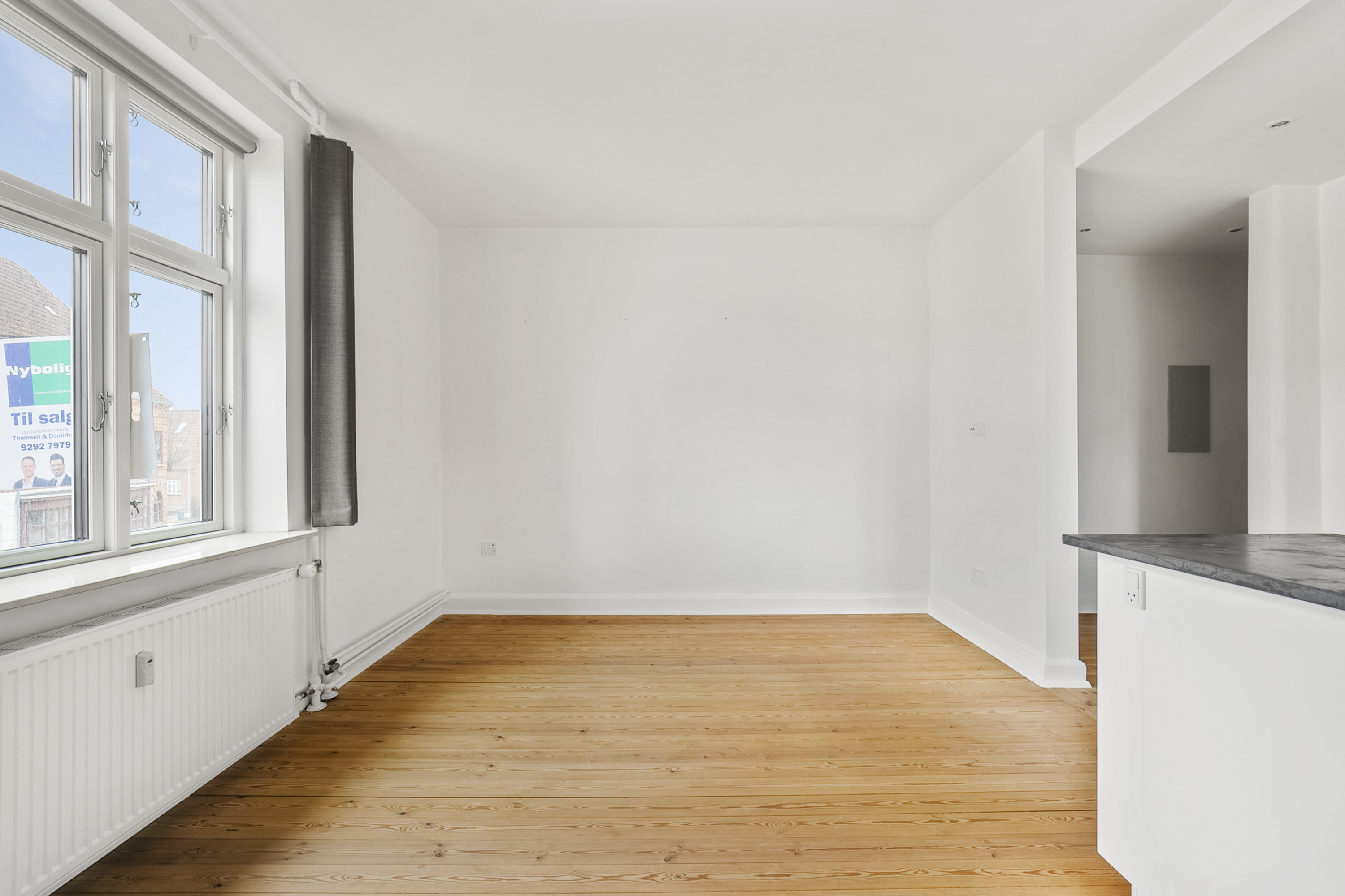 Fremhævet køkken billede i fuldskærmstilstand. Billede af Plumsgade 1, 1. tv., 5000 Odense C