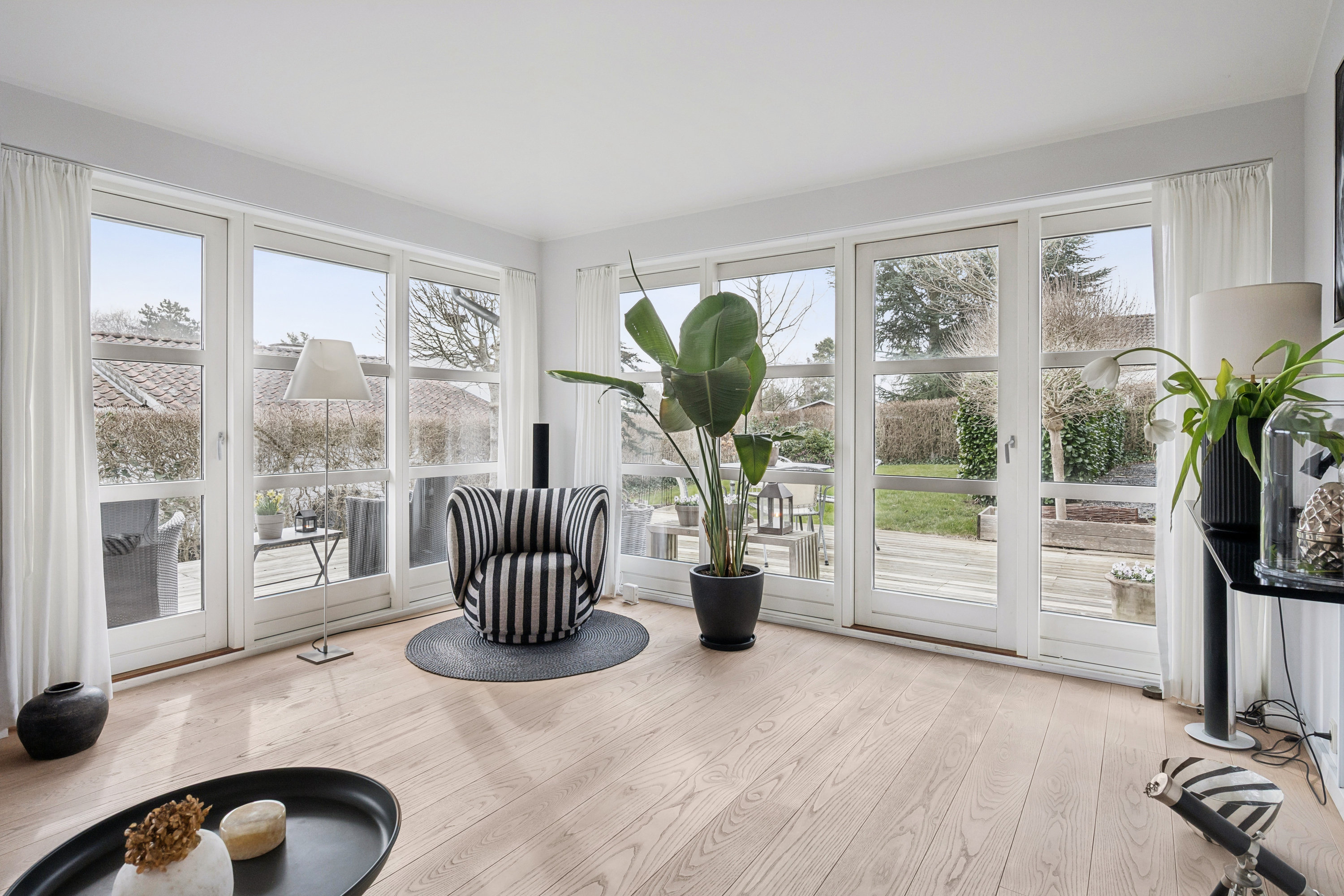 Fremhævet stue billede i fuldskærmstilstand. Billede af Gransangervej 9, 8250 Egå