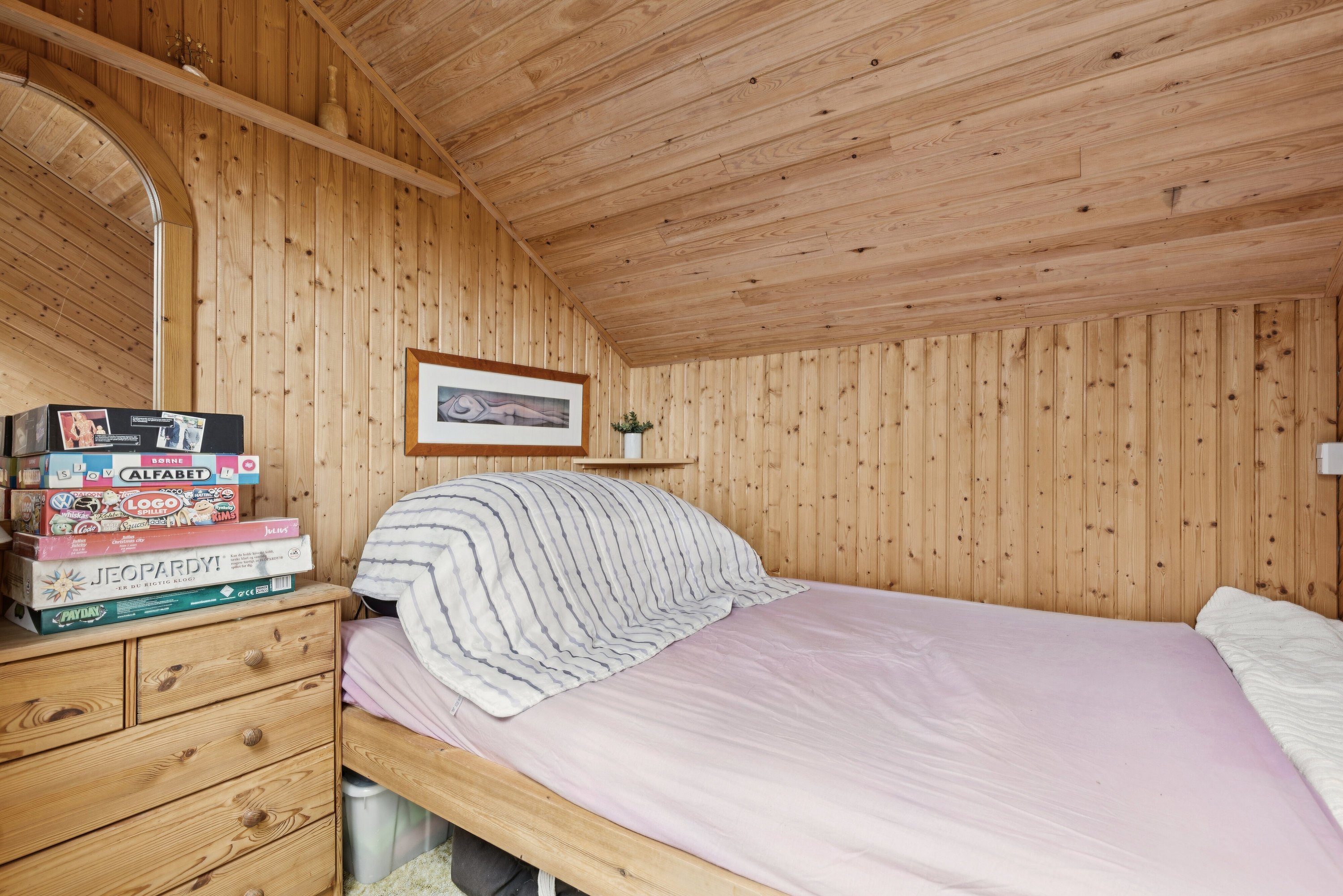 Fremhævet soveværelse billede i fuldskærmstilstand. Billede af Ingerslevvej 14, Bjerge Sydstrand, 4281 Gørlev