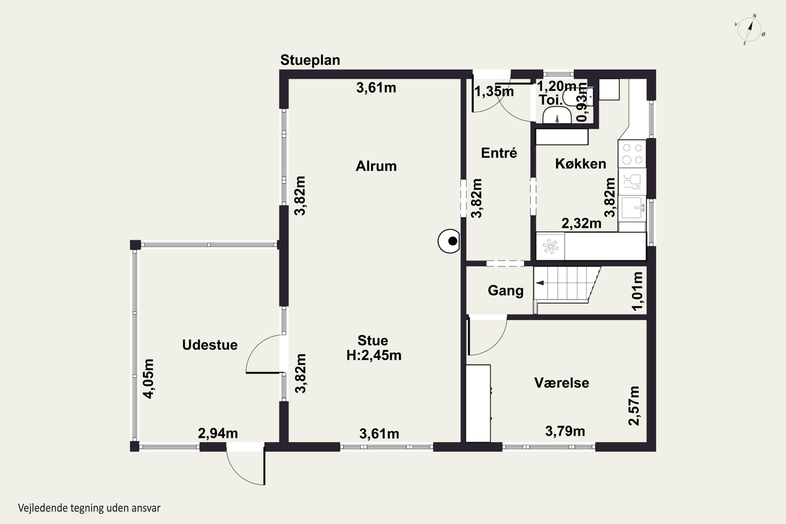 Plantegninger billede af Resenbrovej 11, 2610 Rødovre