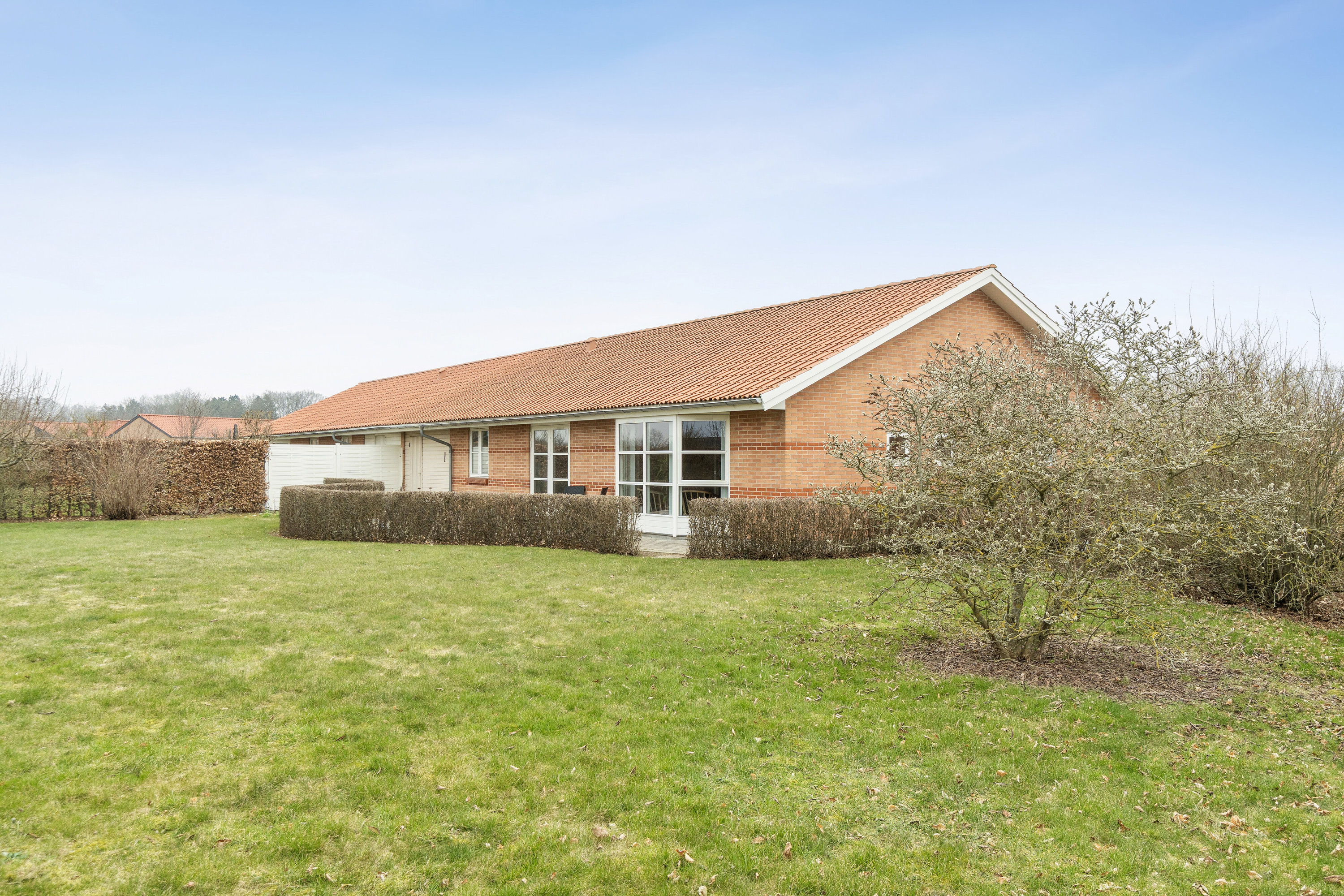 Fremhævet set fra haven billede i fuldskærmstilstand. Billede af Randersvej 33, 4200 Slagelse