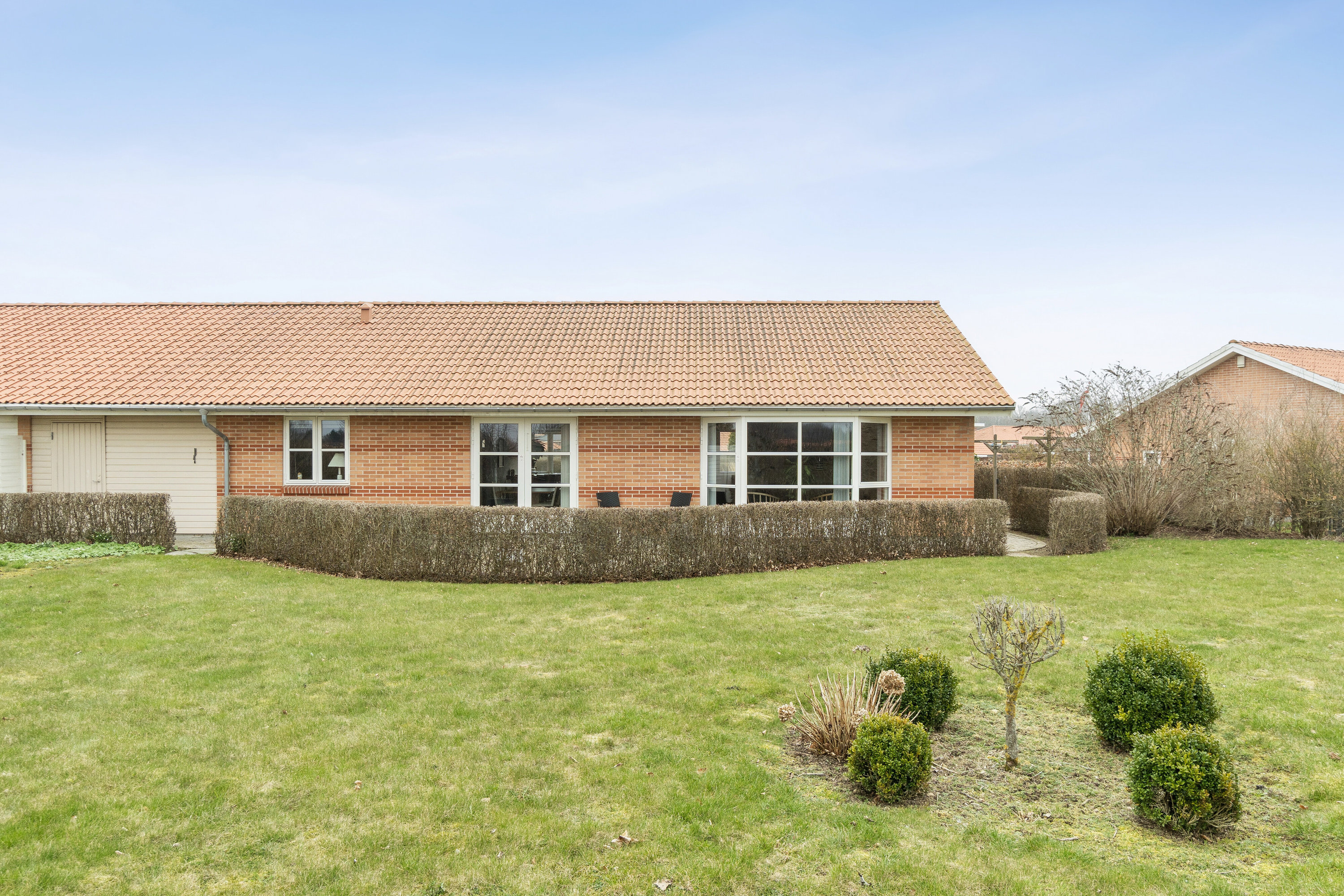 Fremhævet set fra haven billede i fuldskærmstilstand. Billede af Randersvej 33, 4200 Slagelse