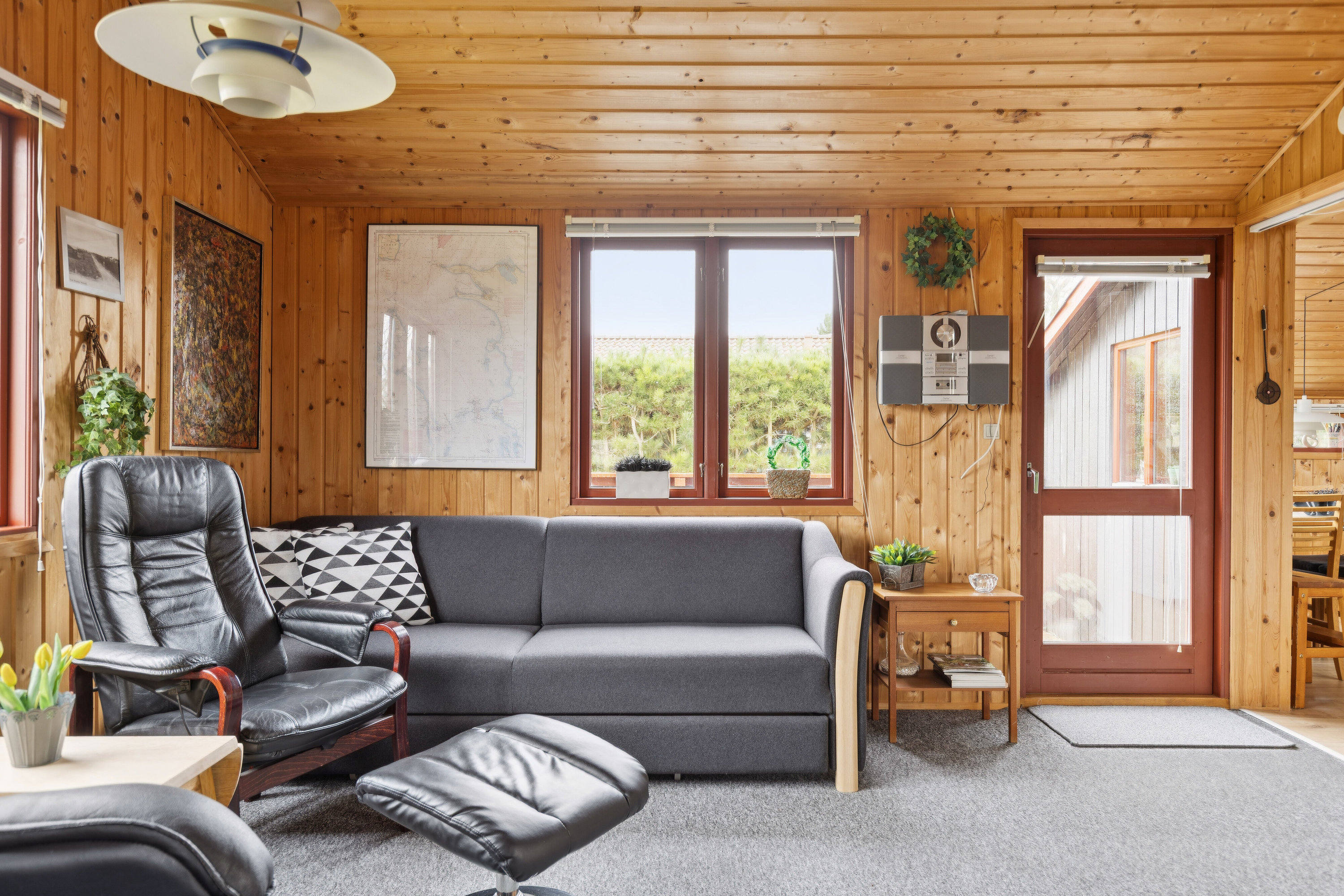 Fremhævet stue billede i fuldskærmstilstand. Billede af Ingerslevvej 14, Bjerge Sydstrand, 4281 Gørlev