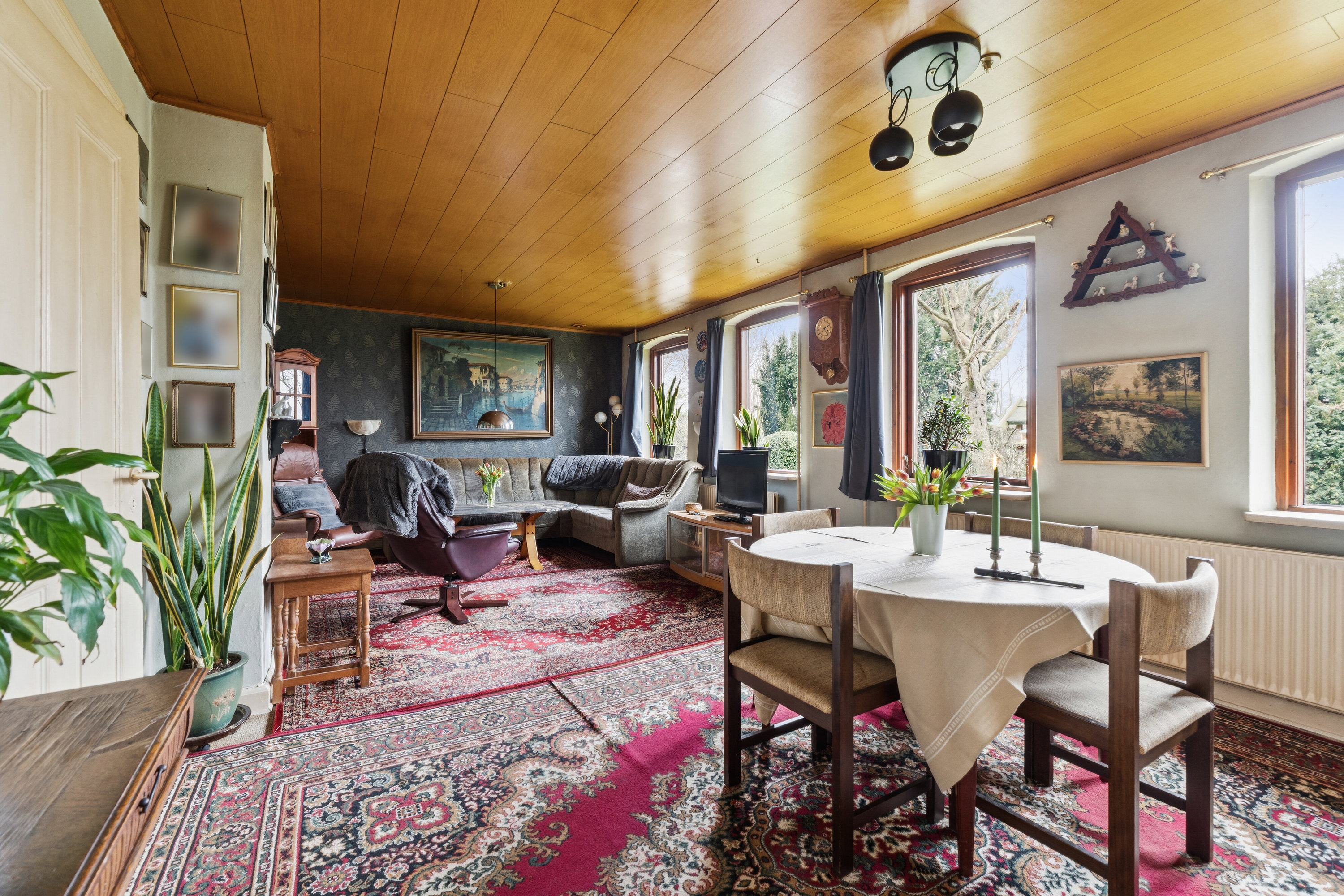 Fremhævet spisestue billede i fuldskærmstilstand. Billede af Teglværksvej 25 A og B, Revninge, 5300 Kerteminde