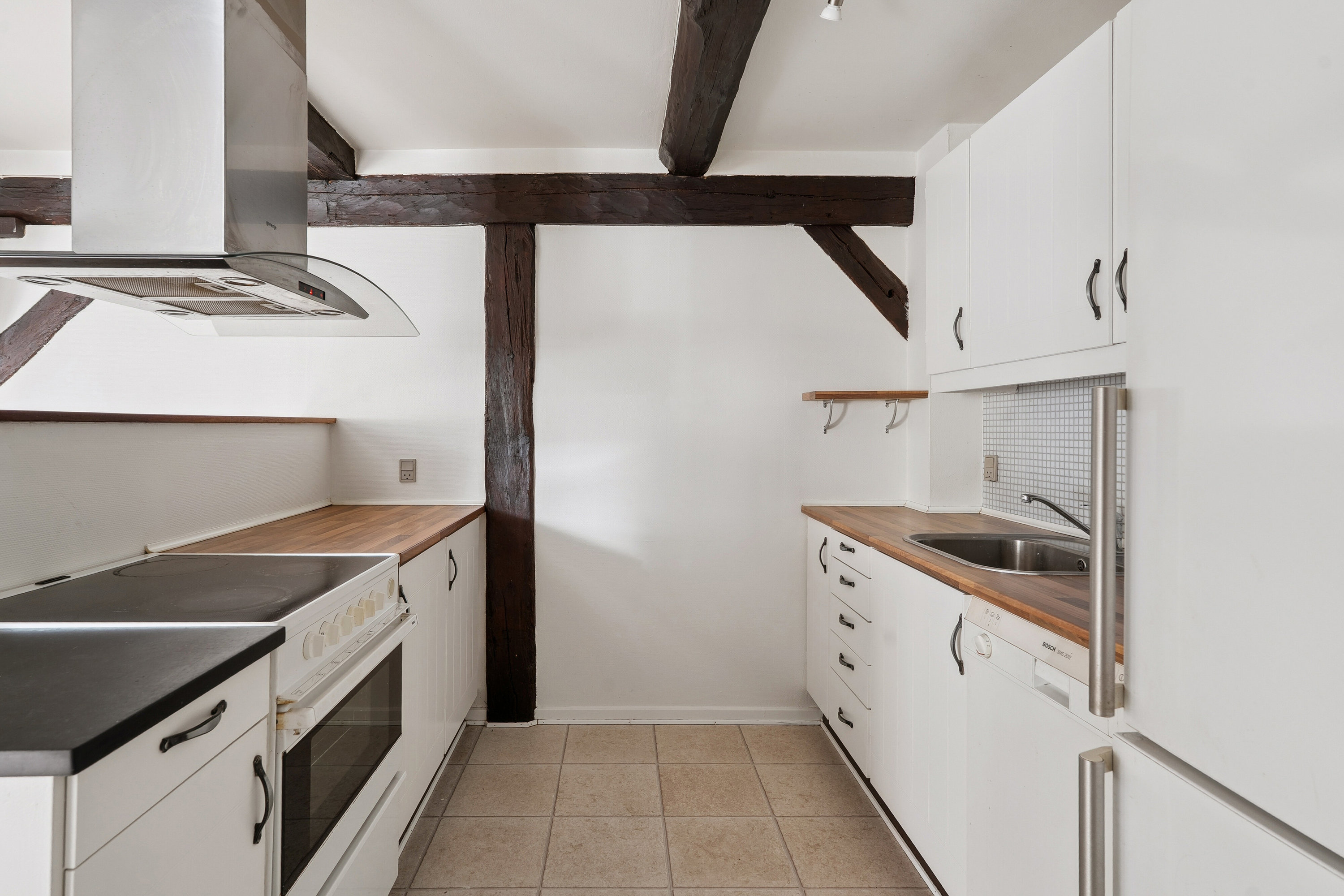 Fremhævet køkken billede i fuldskærmstilstand. Billede af Torvestræde 3, st.. 1., 4720 Præstø