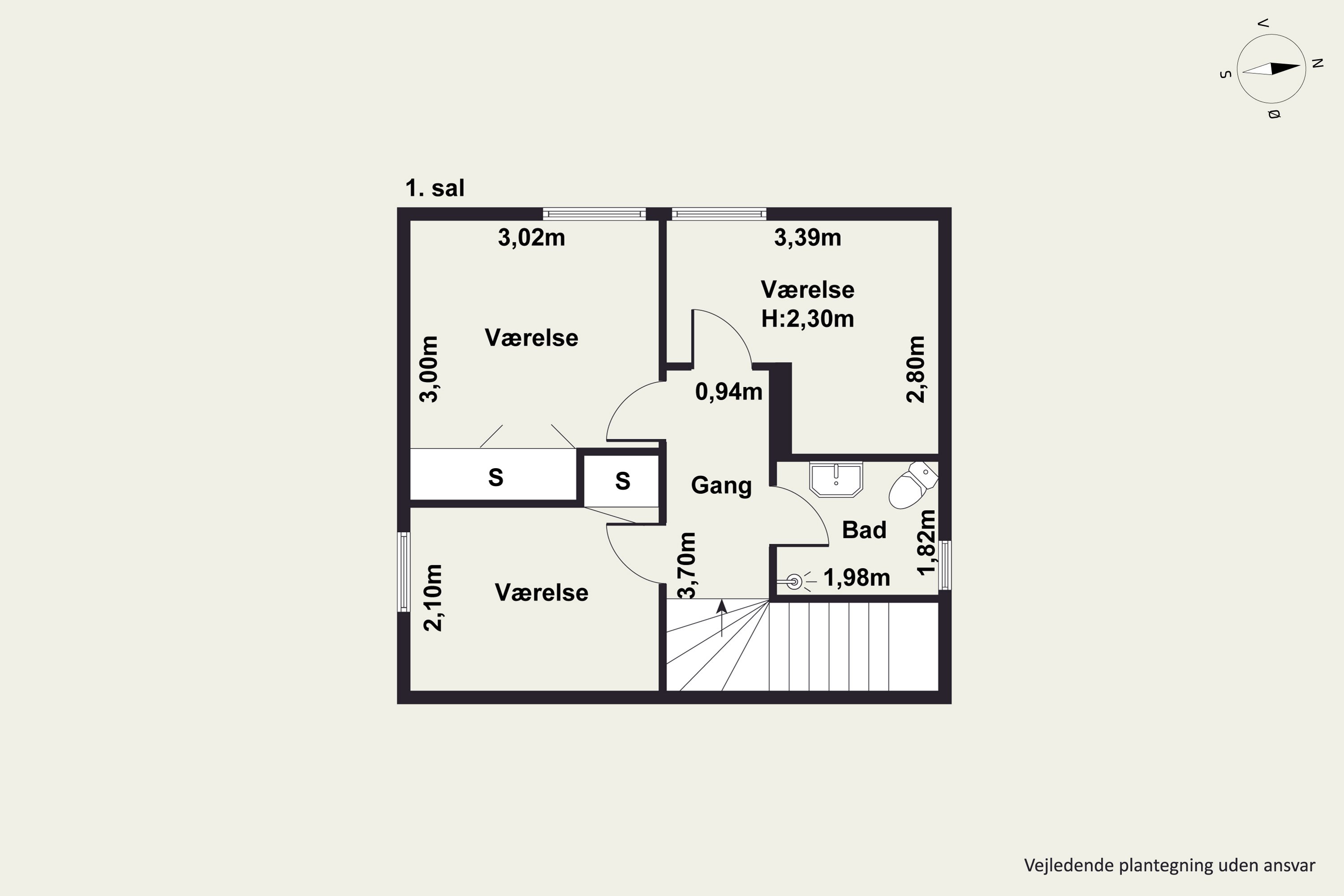 Plantegninger billede af Stengårdsvænge 106, 2800 Kongens Lyngby