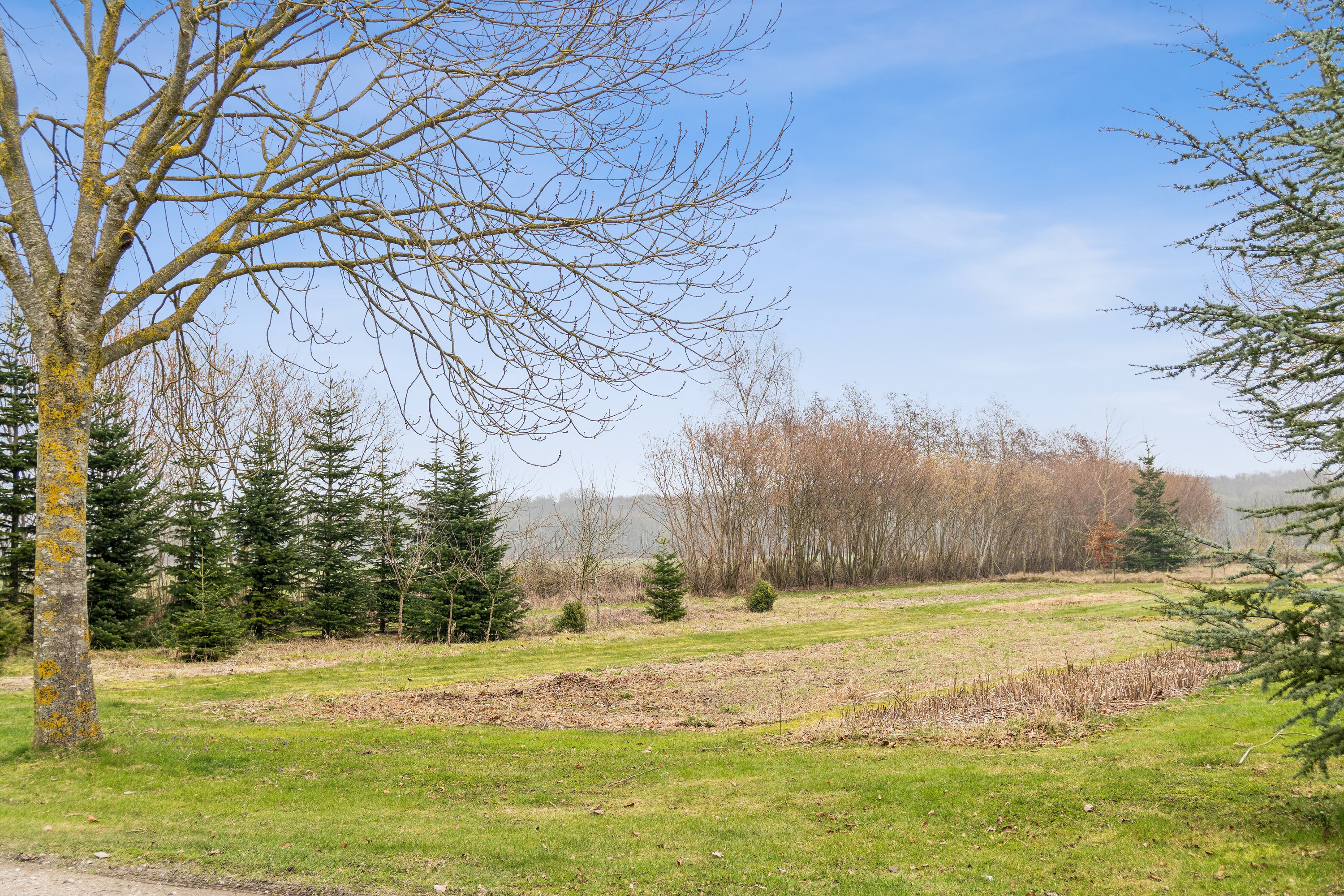 Fremhævet udendørs billede i fuldskærmstilstand. Billede af Teglværksvej 25 A og B, Revninge, 5300 Kerteminde