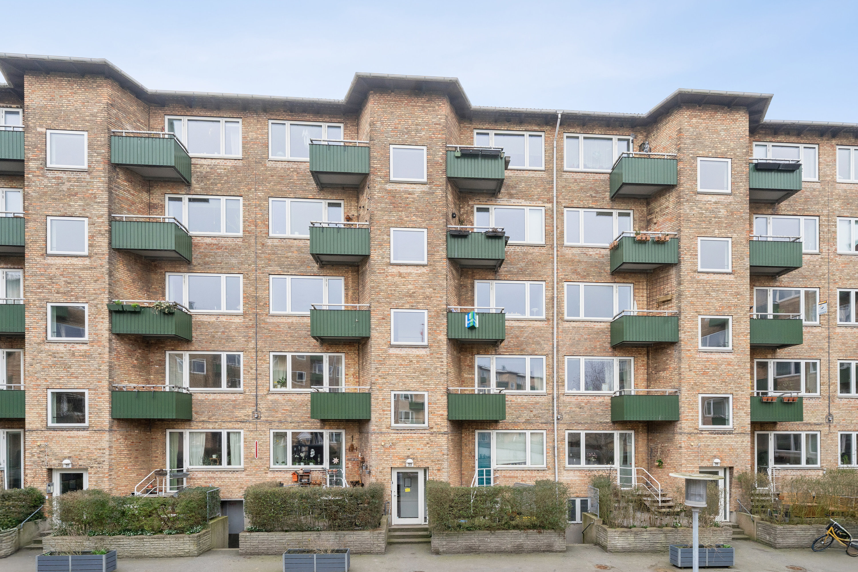 Fremhævet facade billede i fuldskærmstilstand. Billede af Bremensgade 33, 2. th., 2300 København S