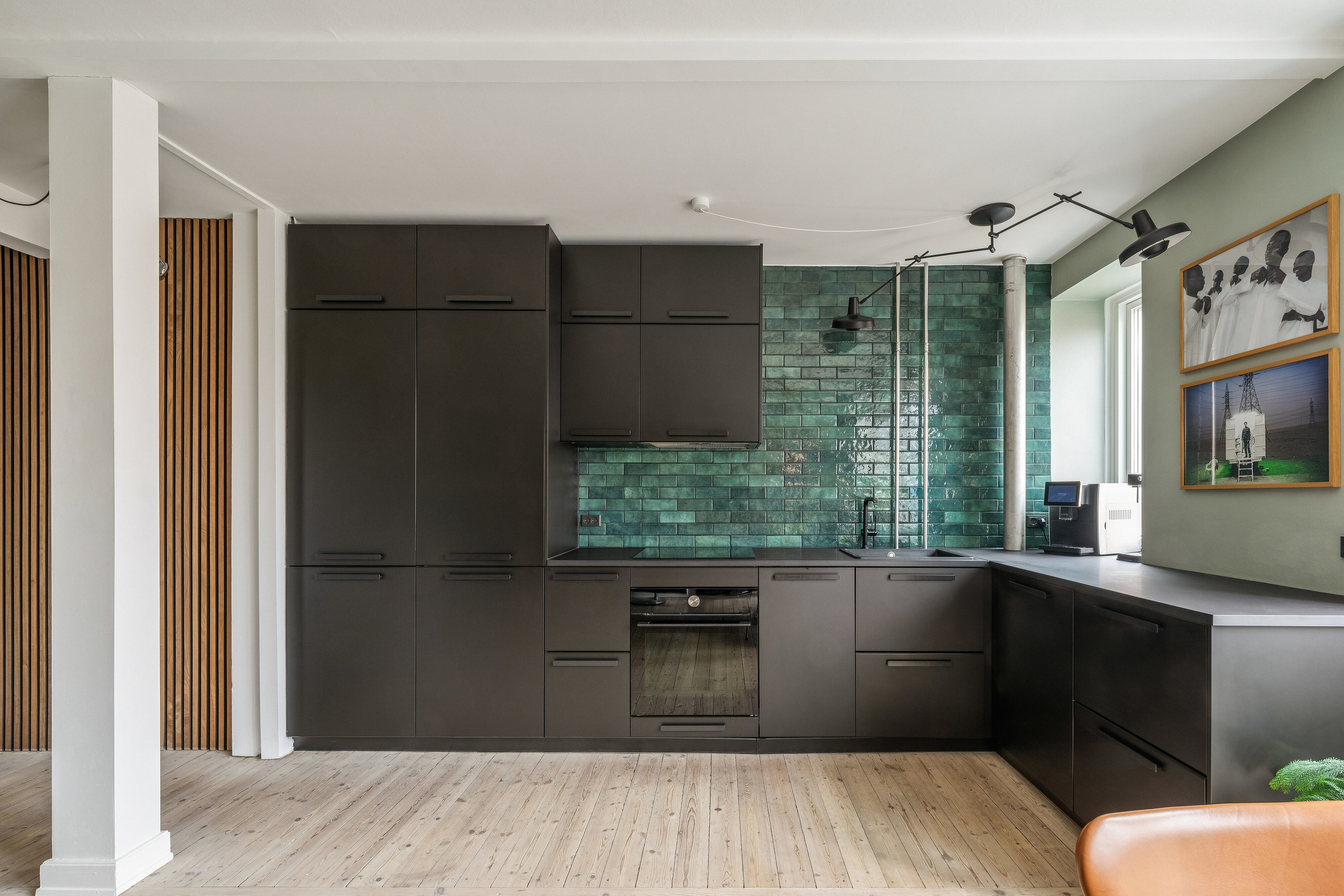 Fremhævet køkken billede i fuldskærmstilstand. Billede af Bremensgade 33, 2. th., 2300 København S