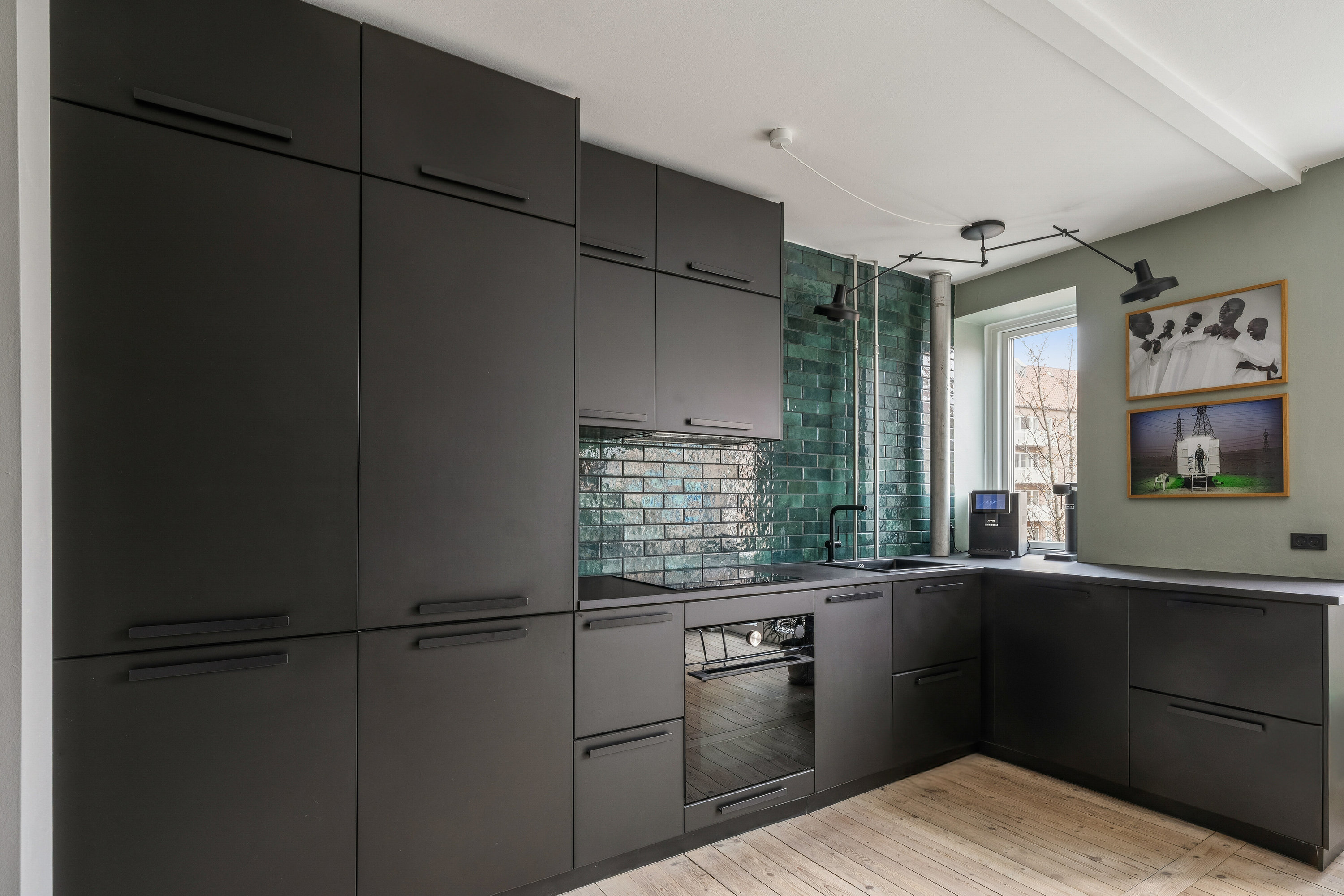 Fremhævet køkken billede i fuldskærmstilstand. Billede af Bremensgade 33, 2. th., 2300 København S