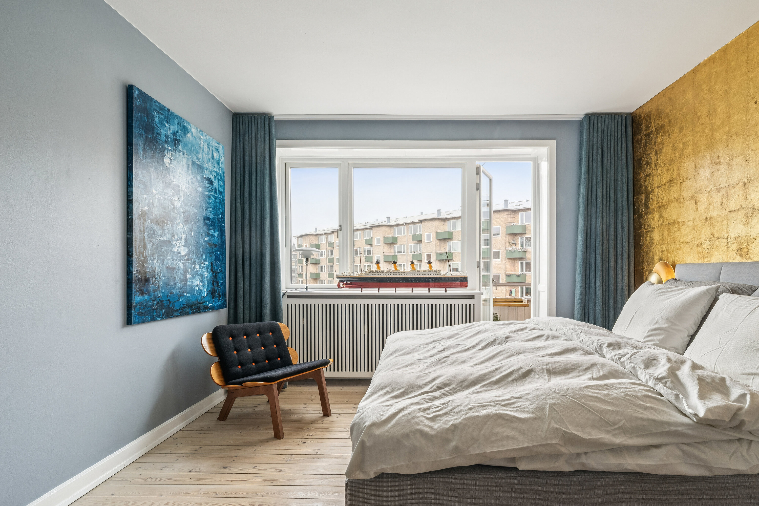 Fremhævet soveværelse billede i fuldskærmstilstand. Billede af Bremensgade 33, 2. th., 2300 København S