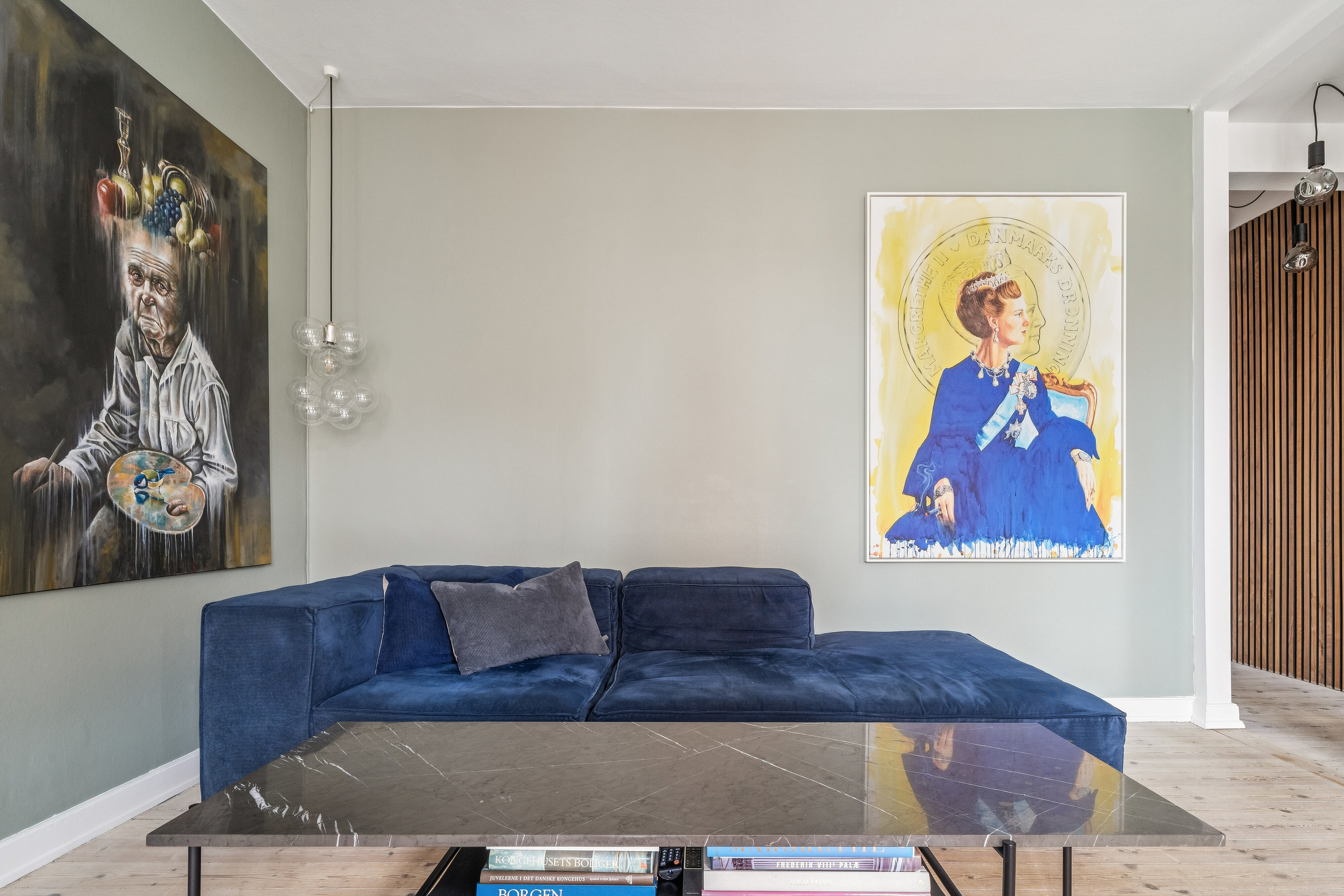 Fremhævet stue billede i fuldskærmstilstand. Billede af Bremensgade 33, 2. th., 2300 København S