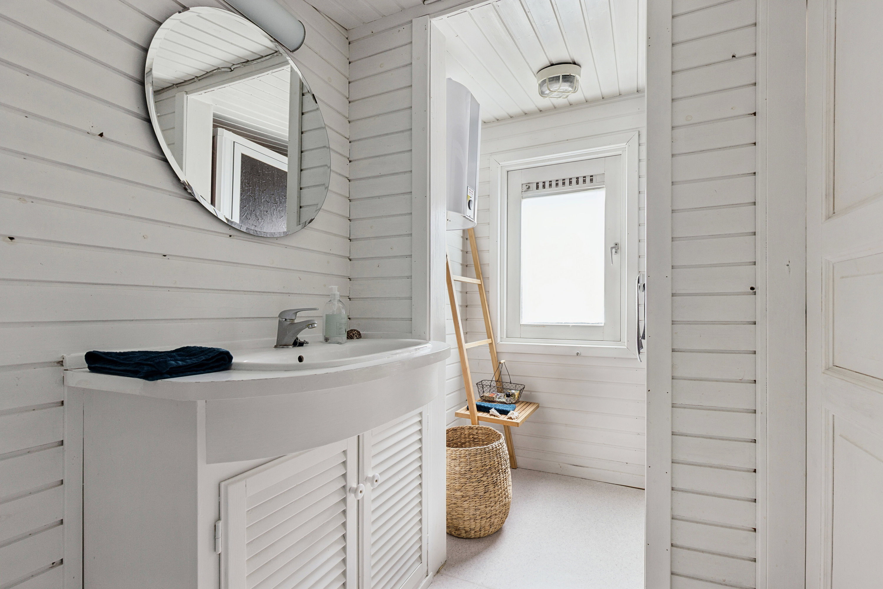 Fremhævet badeværelse billede i fuldskærmstilstand. Billede af Hejrevej 10, Reersø, 4281 Gørlev