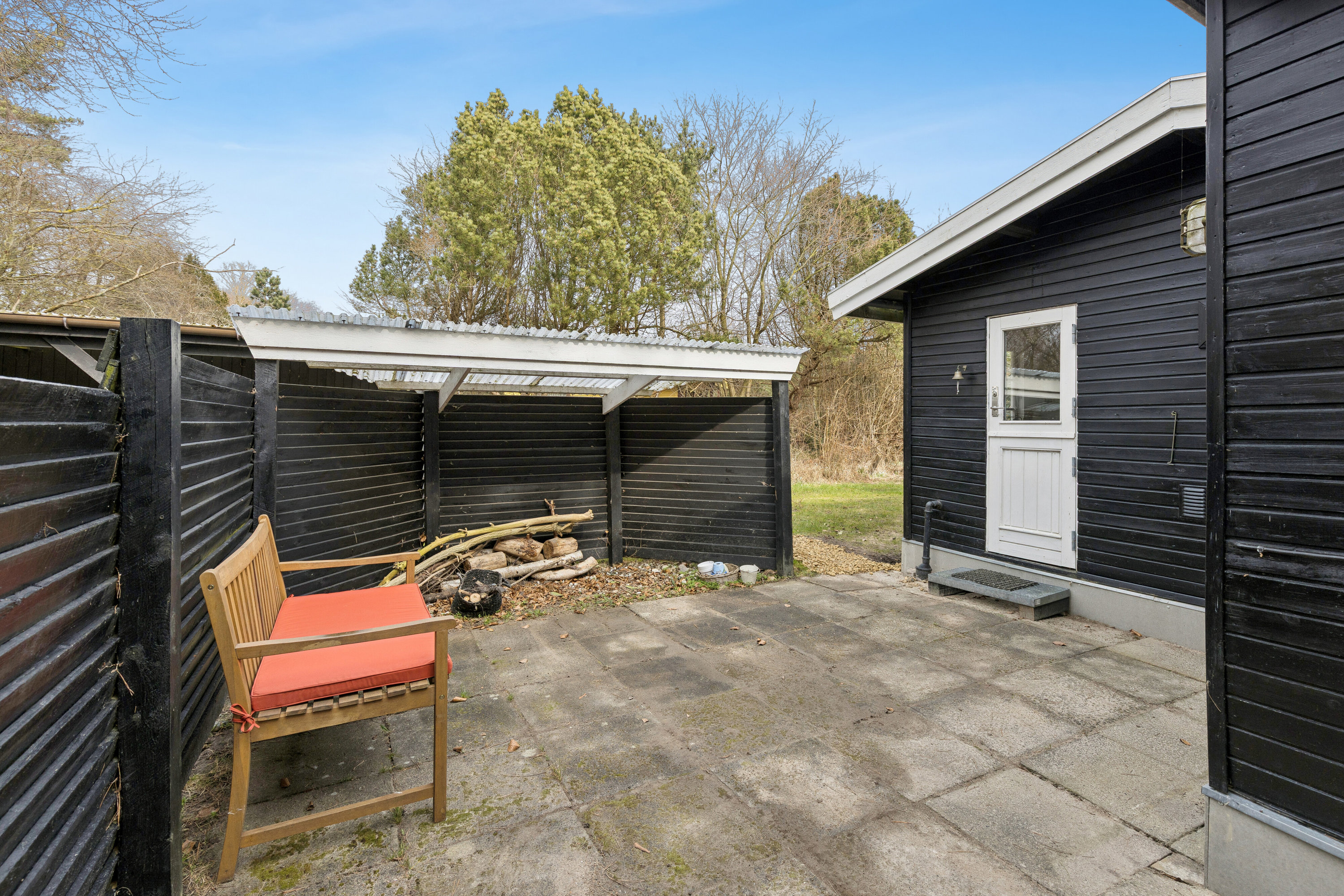 Fremhævet terrasse billede i fuldskærmstilstand. Billede af Hejrevej 10, Reersø, 4281 Gørlev