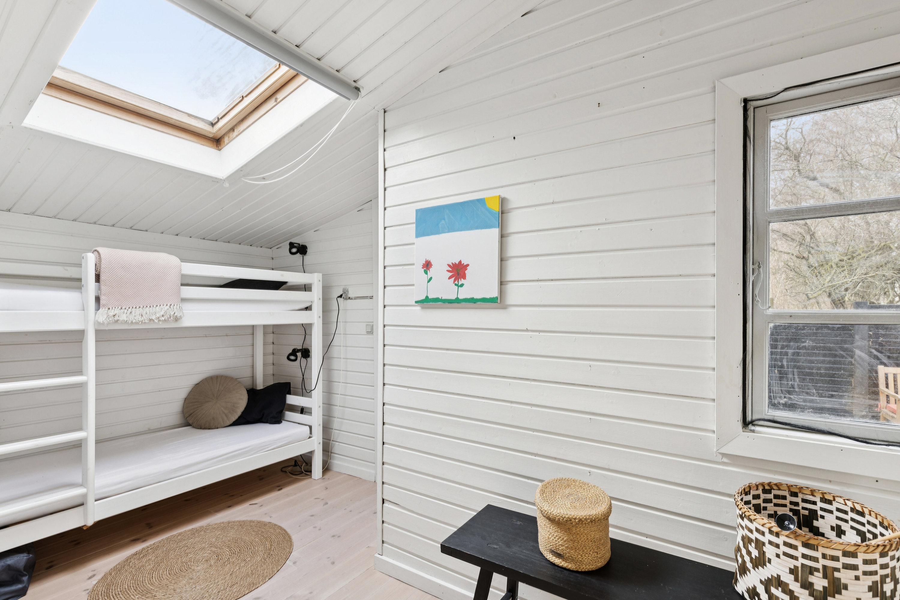 Fremhævet soveværelse billede i fuldskærmstilstand. Billede af Hejrevej 10, Reersø, 4281 Gørlev