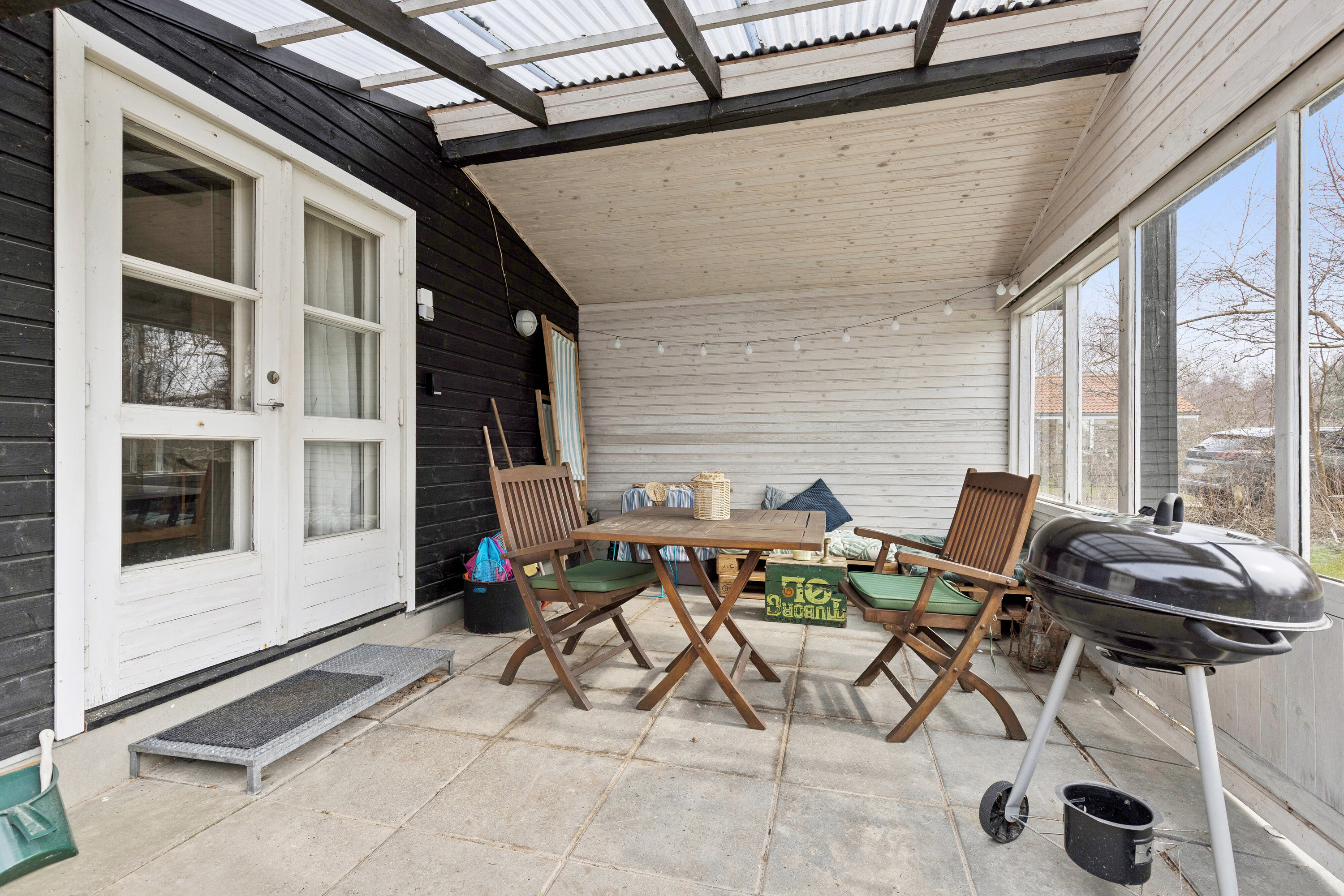 Fremhævet overdækket terrasse billede i fuldskærmstilstand. Billede af Hejrevej 10, Reersø, 4281 Gørlev