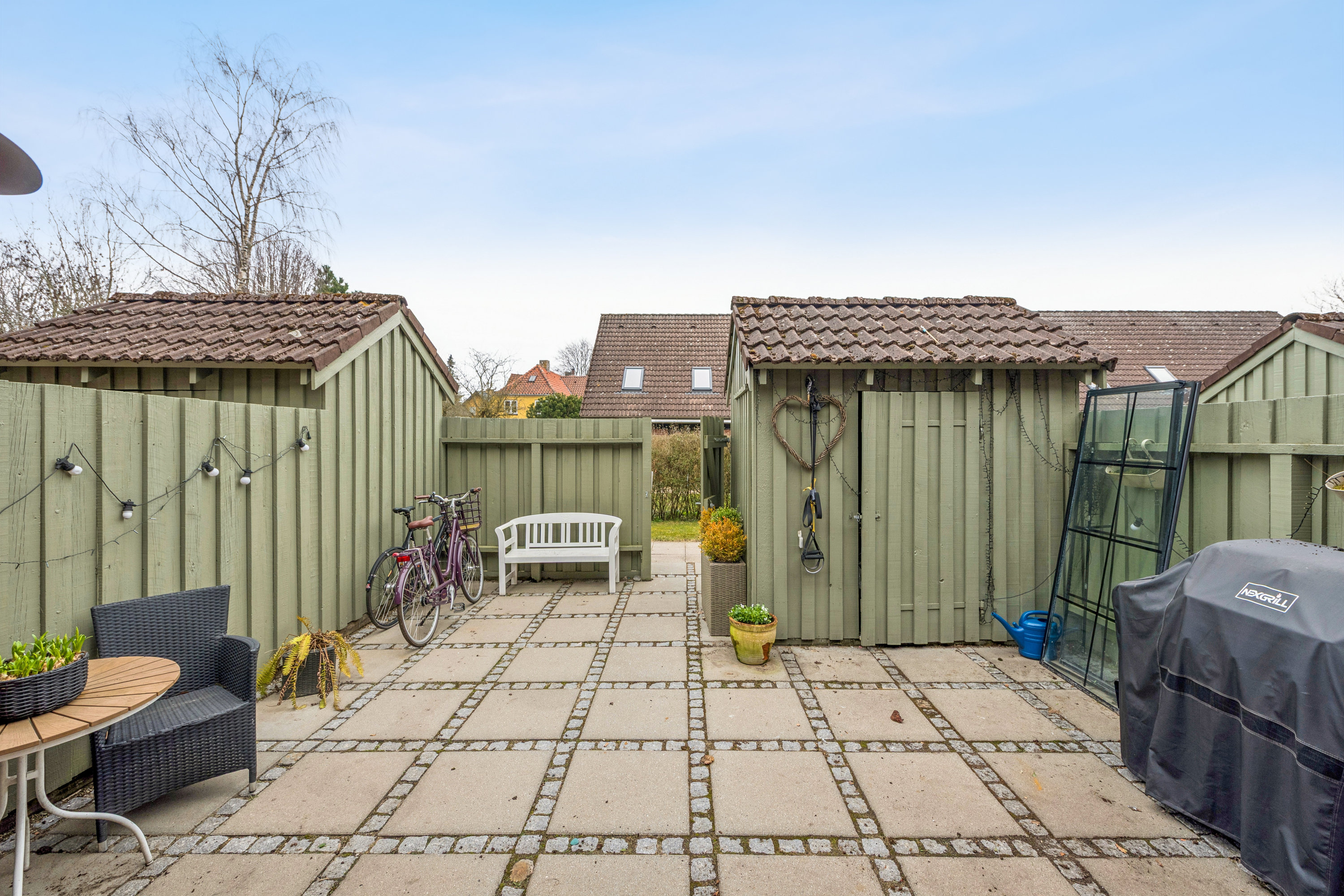 Fremhævet terrasse billede i fuldskærmstilstand. Billede af Gammelmosevej 317E, 2880 Bagsværd