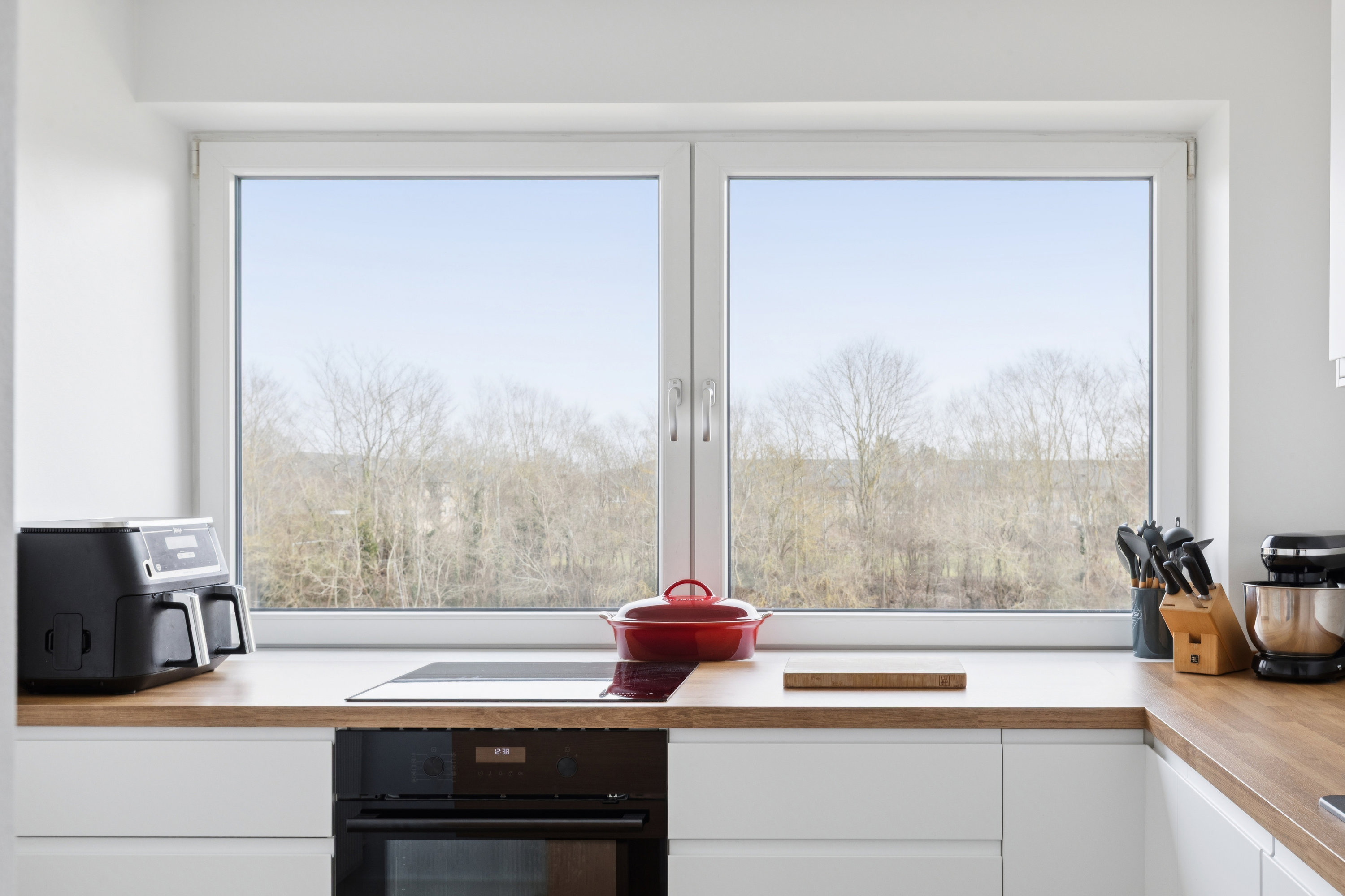 Fremhævet køkken billede i fuldskærmstilstand. Billede af Rønnevangshusene 47, 2. tv., 2630 Taastrup