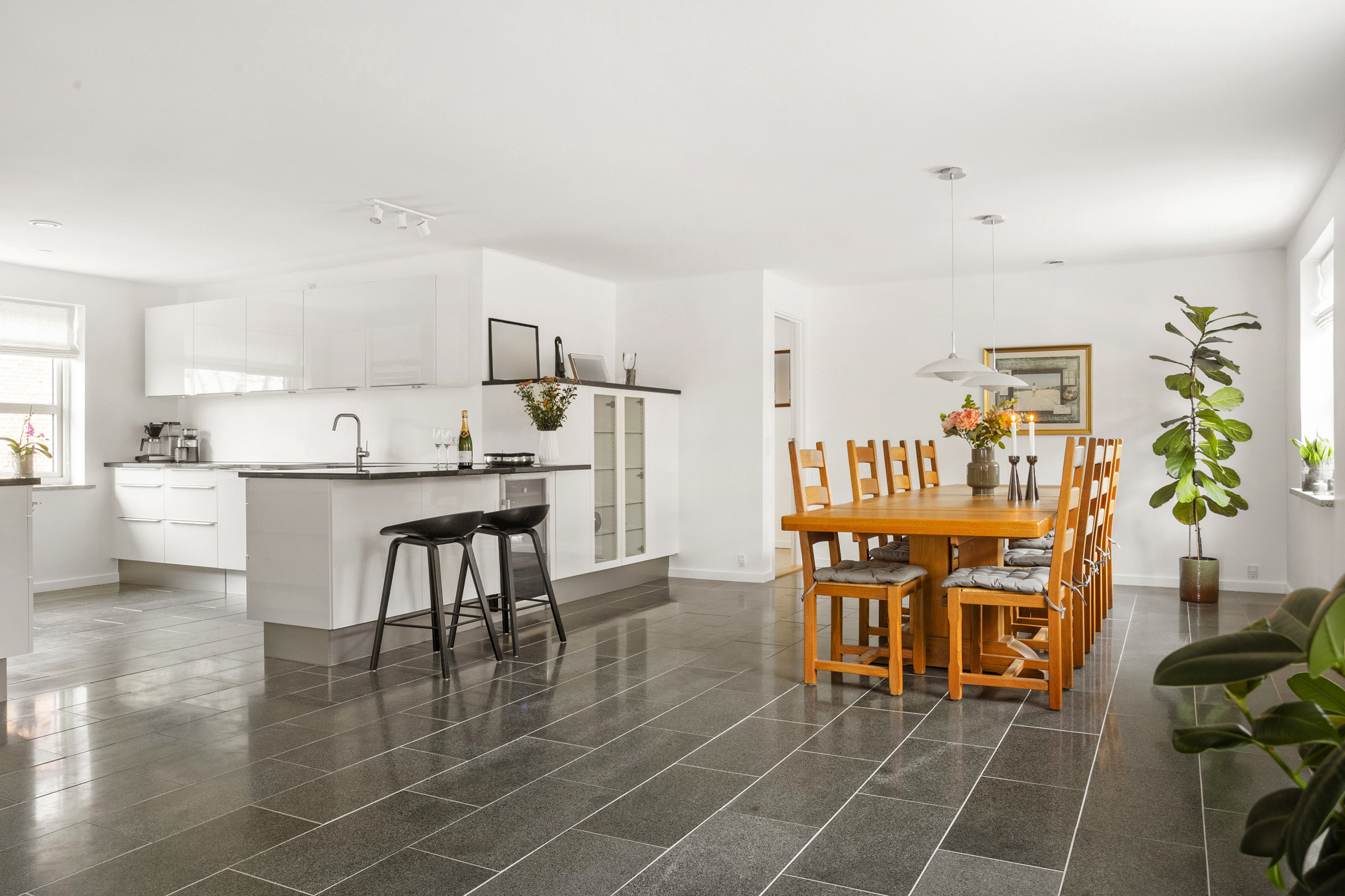 Fremhævet spisekøkken billede i fuldskærmstilstand. Billede af Agervænget 6, Tved, 6000 Kolding