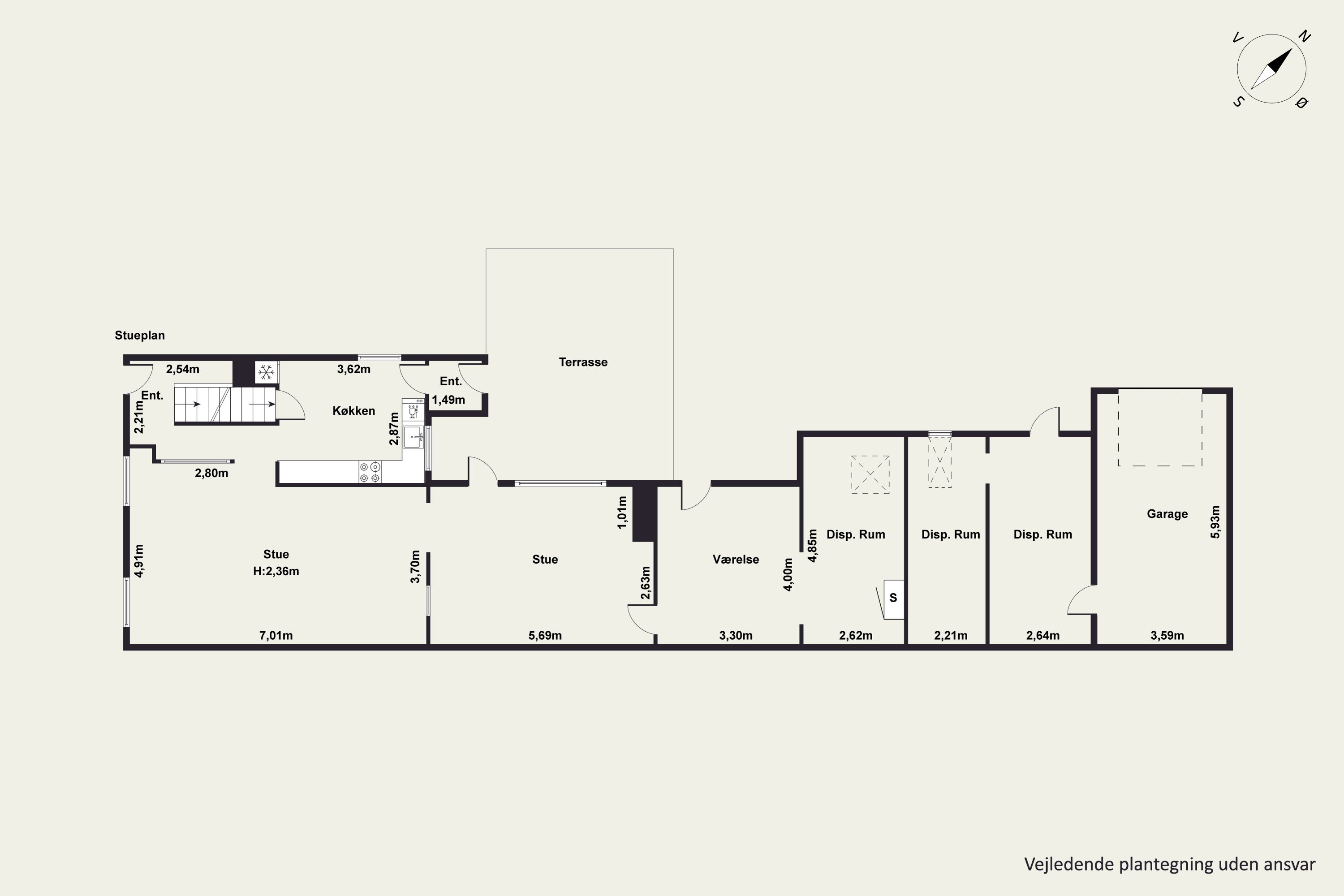 Plantegninger billede af Fåborgvej 31, 5610 Assens