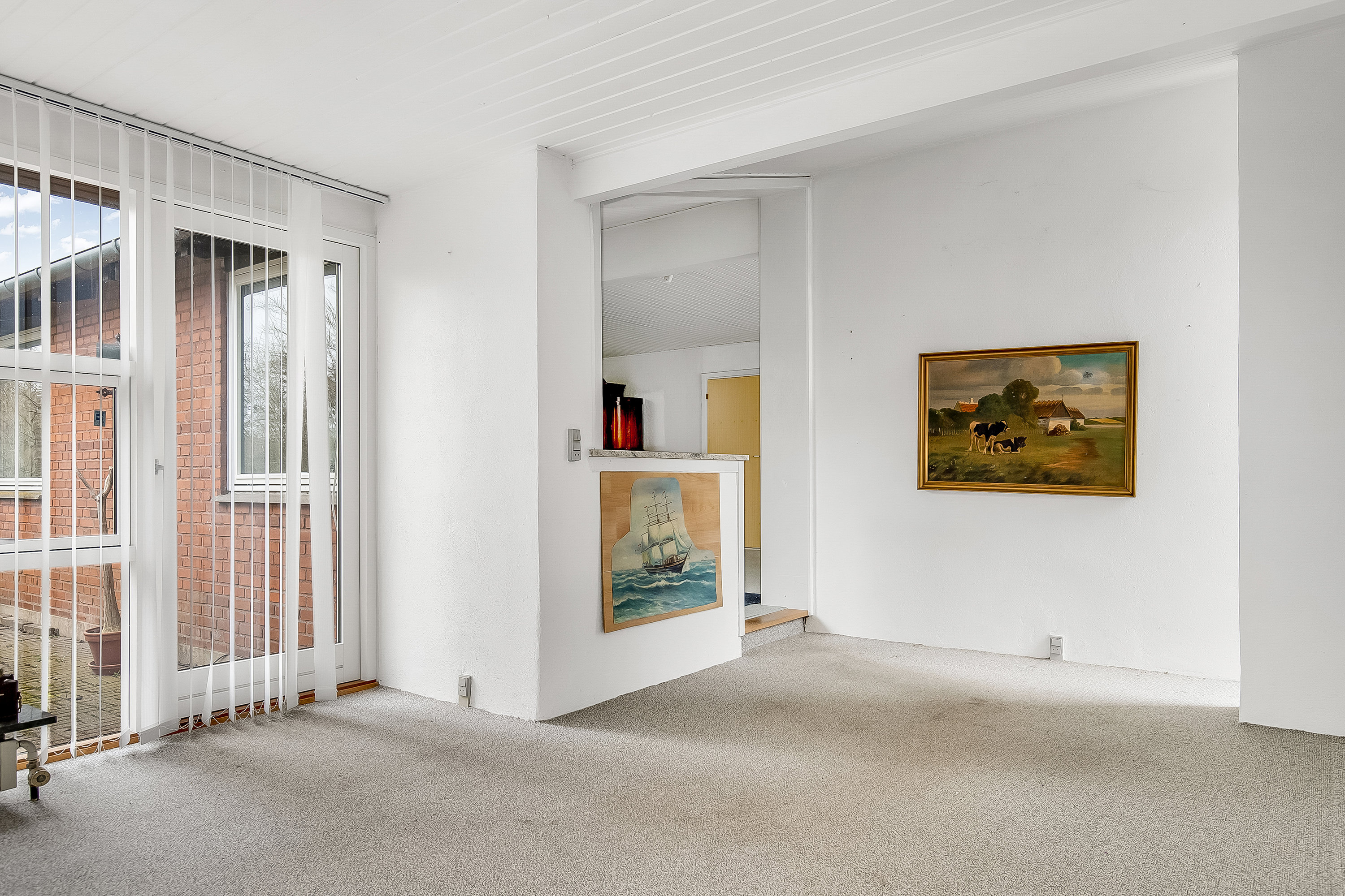 Fremhævet stue billede i fuldskærmstilstand. Billede af Carl Plougs Vej 87, 6000 Kolding