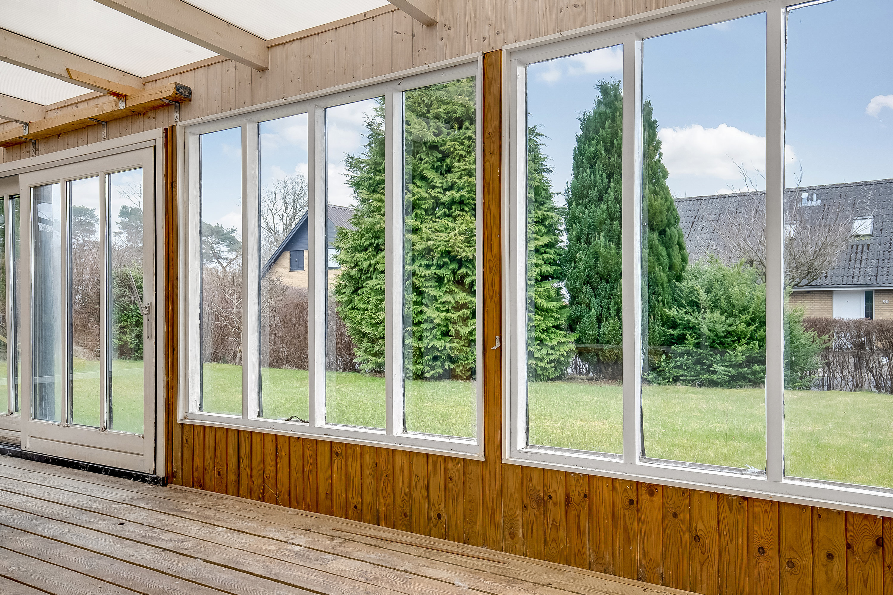 Fremhævet udestue billede i fuldskærmstilstand. Billede af Ørvigvej 96, 6040 Egtved