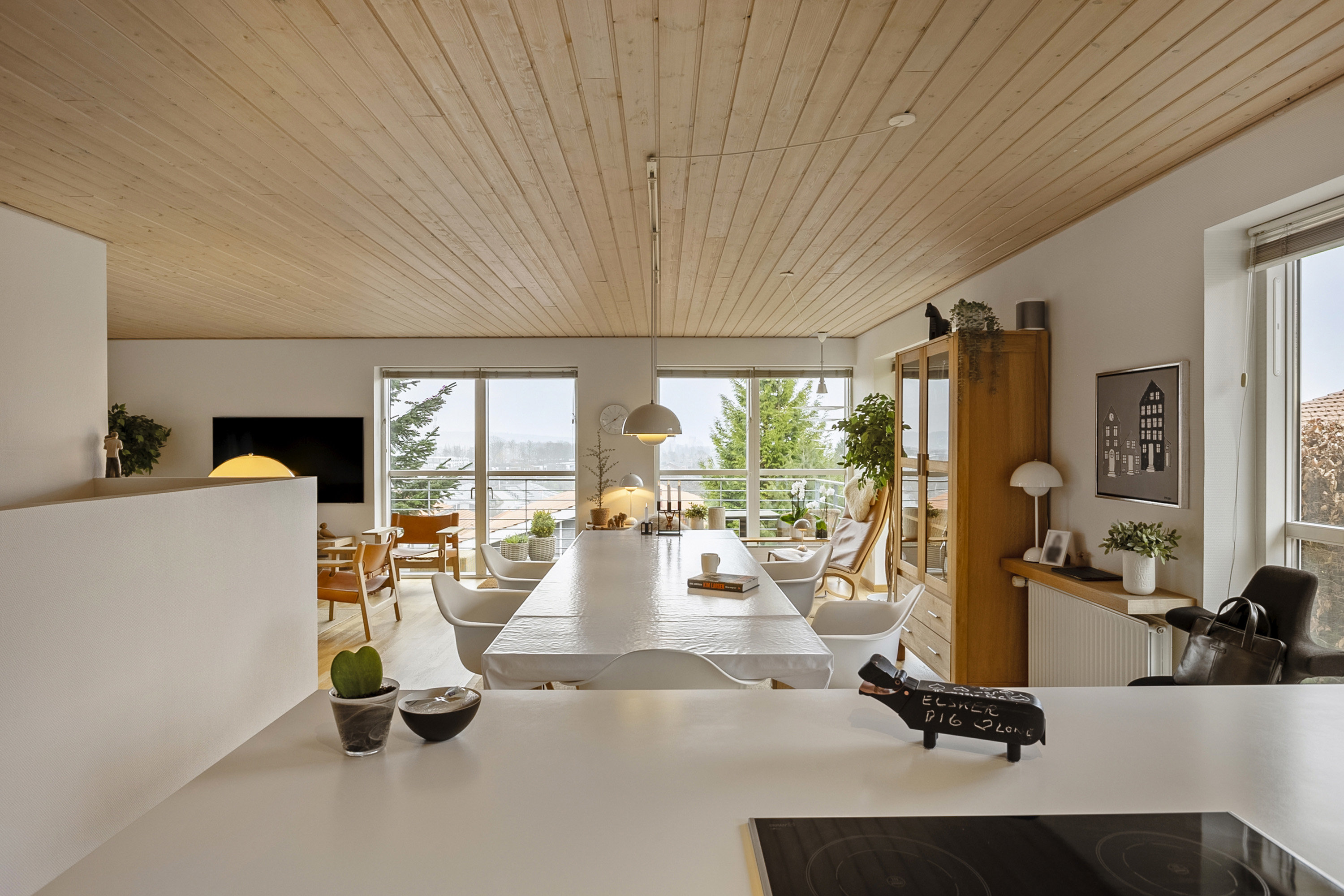 Fremhævet spisestue billede i fuldskærmstilstand. Billede af Skovhøj 44, 6200 Aabenraa