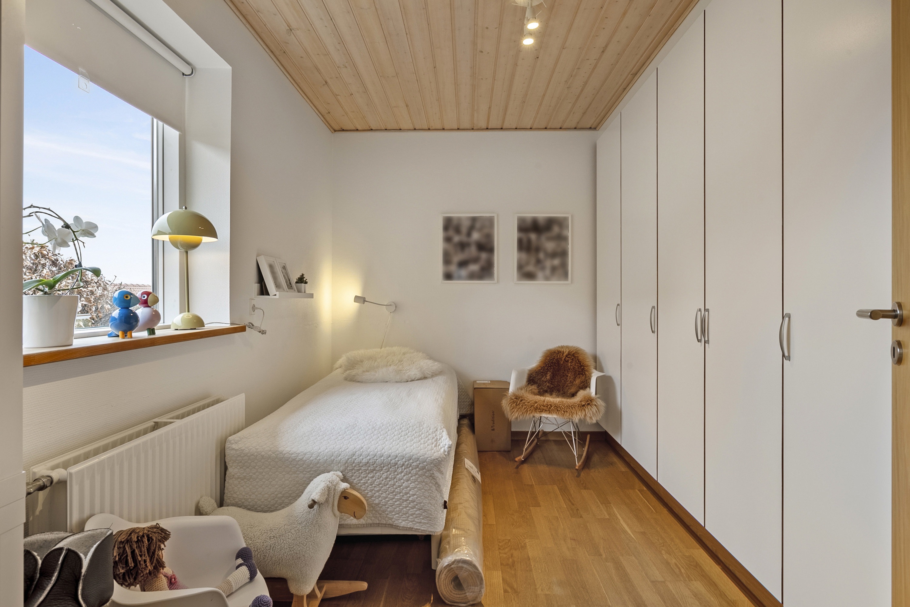 Fremhævet soveværelse billede i fuldskærmstilstand. Billede af Skovhøj 44, 6200 Aabenraa