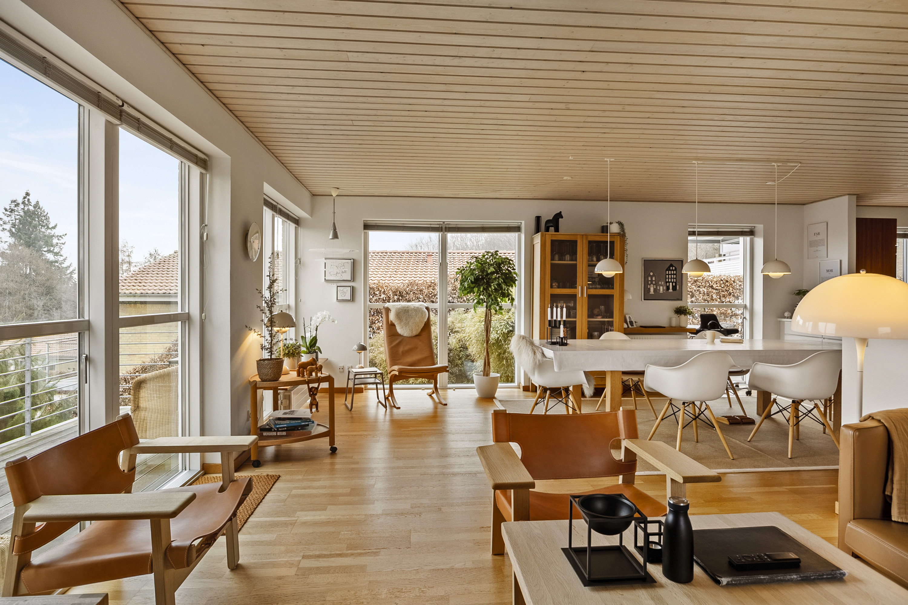 Fremhævet stue billede i fuldskærmstilstand. Billede af Skovhøj 44, 6200 Aabenraa